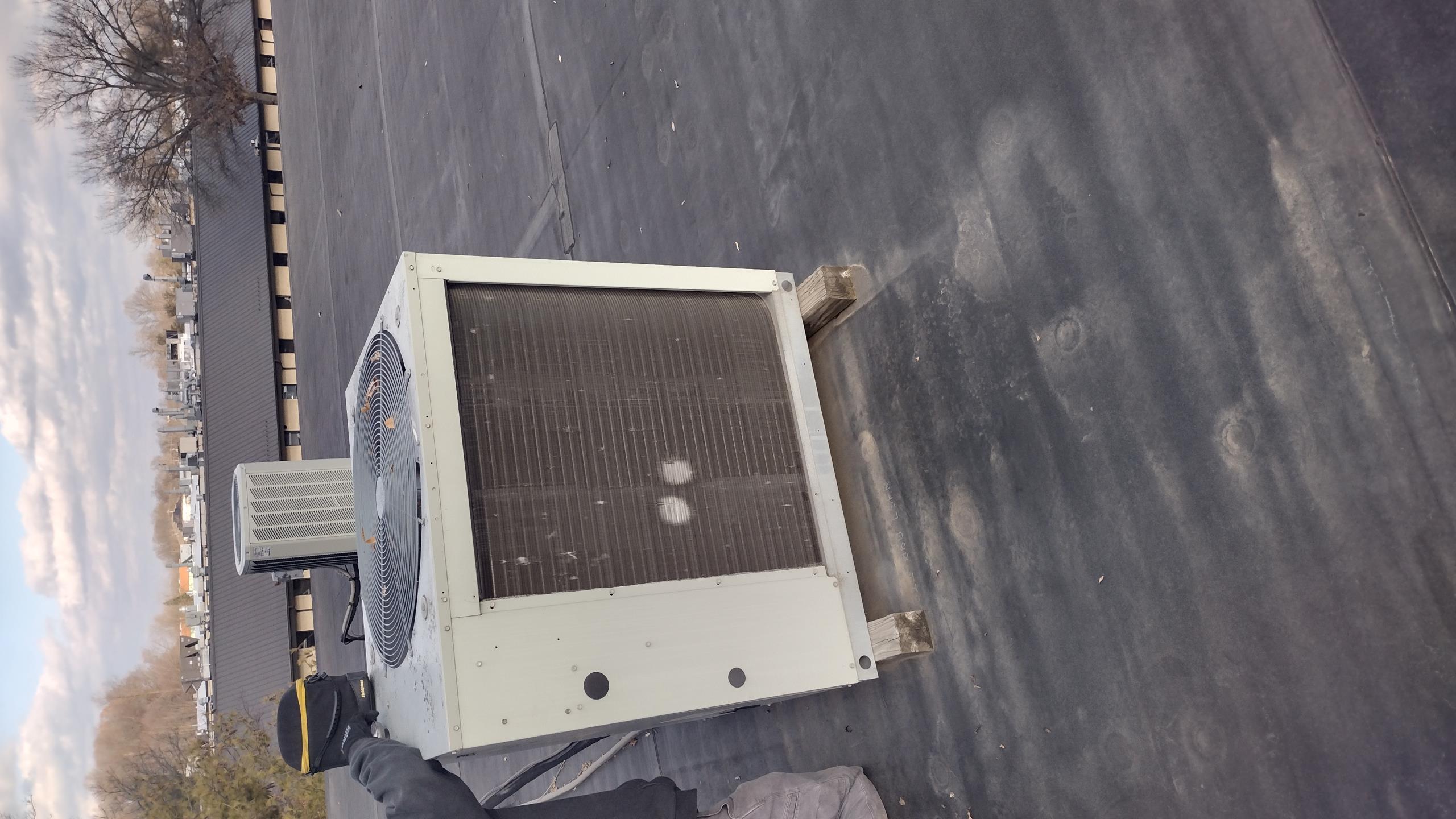 Luis 12-4-25 return visit to go over unit after previous visit. Check refrigerant pressures ok system still heating ok. No follow up needed at this time. I did valve showing dye. Customer will let us know what they want to do. We will provide estimate to replace valve. 