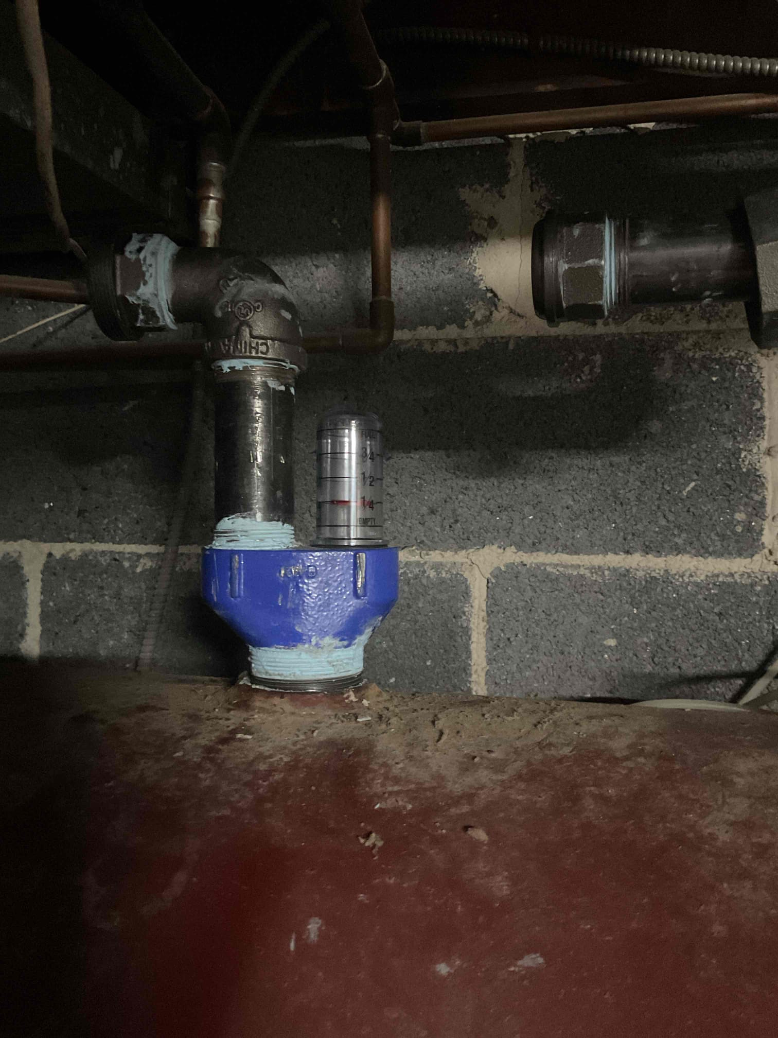 I arrived for a whistle issue on an oil tank vent. I expected the outside vent and everything looked cleared. I went down to the oil tank and removed the gauge and whistle assembly and inspected whistle, and it Looks clear. I put my hose on the end of the whistle and blew through it, and the whistle is working fine. I also blew through the vent and the customer could feel air coming out from the outside vent. As I was tying everything back into place with the gauge and the whistle assembly, the oil company came back to test the whistle and fill the oil tank. I was with the oil guy, and you could hear the whistle coming out of the vent as he was filling . The  customer Has oil oil and the system is back up and running at this time of service no charge warranty  