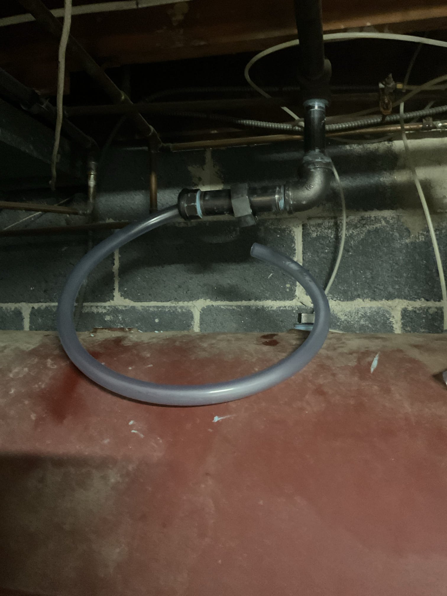 I arrived for a whistle issue on an oil tank vent. I expected the outside vent and everything looked cleared. I went down to the oil tank and removed the gauge and whistle assembly and inspected whistle, and it Looks clear. I put my hose on the end of the whistle and blew through it, and the whistle is working fine. I also blew through the vent and the customer could feel air coming out from the outside vent. As I was tying everything back into place with the gauge and the whistle assembly, the oil company came back to test the whistle and fill the oil tank. I was with the oil guy, and you could hear the whistle coming out of the vent as he was filling . The  customer Has oil oil and the system is back up and running at this time of service no charge warranty  