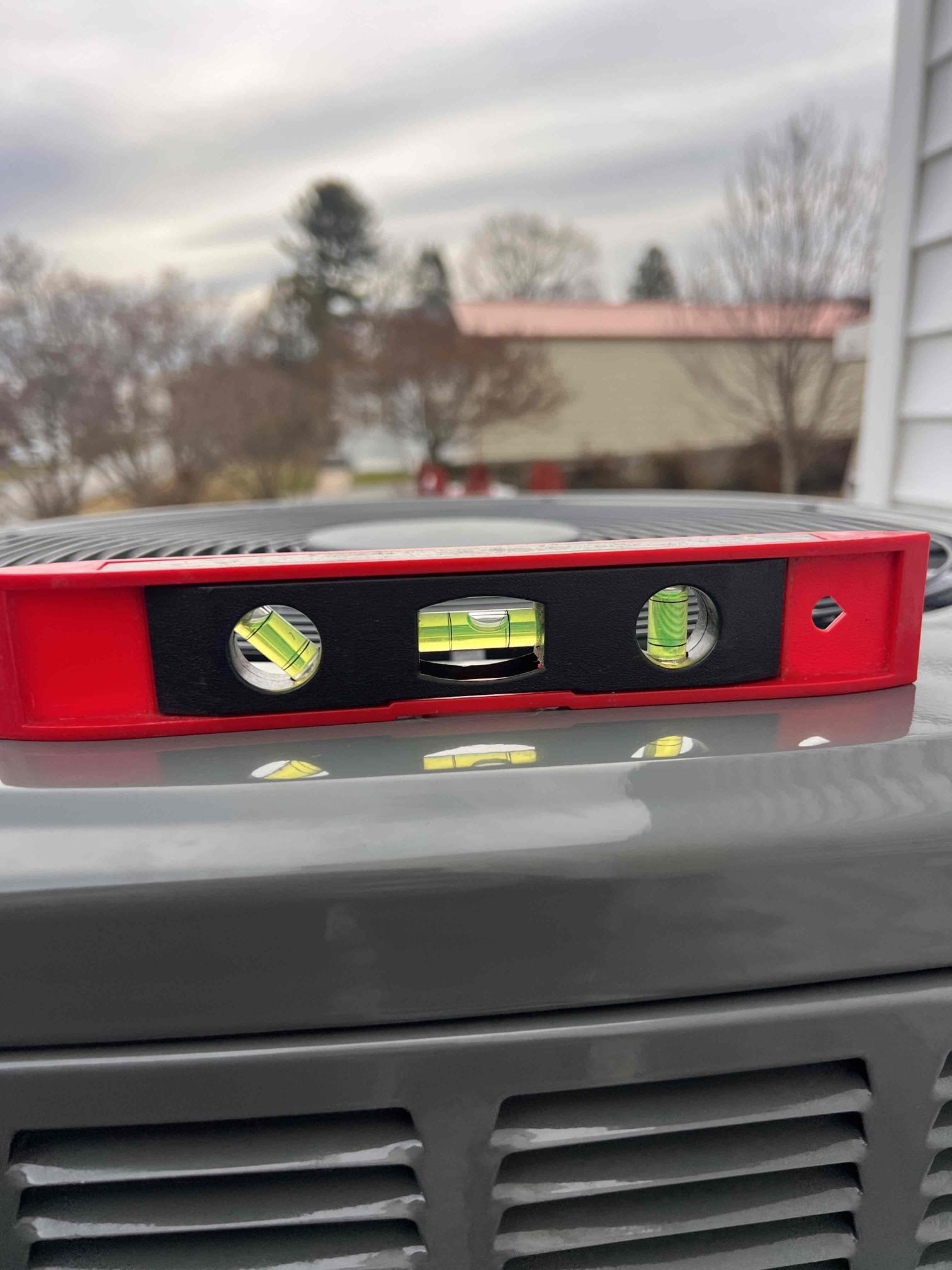 12/8/25 Tan
Performed quality assurance on newly installed Trane heat pump from 12/3.
Previously an oil system converted to straight heat pump with electric heat back up. 2 stage system with 10kw electric heat stripe.
Client stated noise occurs when it changes from 1st stage to 2nd stage. I found vent that comes directly at top of air handler is the source and that’s where client explained the noise comes from. Majority of the air hits that vent first before hitting the other supply duct so I turned damper to reduce airflow. Noise is reduced and client is happy with changes.
Wiring was incorrect as Y2 from outdoor was wired to YO indoor and Y1 from outdoor was wired with Y1 indoor. I made the changes so it can properly change stage.
Dip switches set for 3ton on system 310cfm. Total static was close to .7”. When I changed to normal rate of 330cfm per ton, noise was excessive and static increased to over 1”. Confirmed all returns and supply vents open and filter was not restricted. I cha