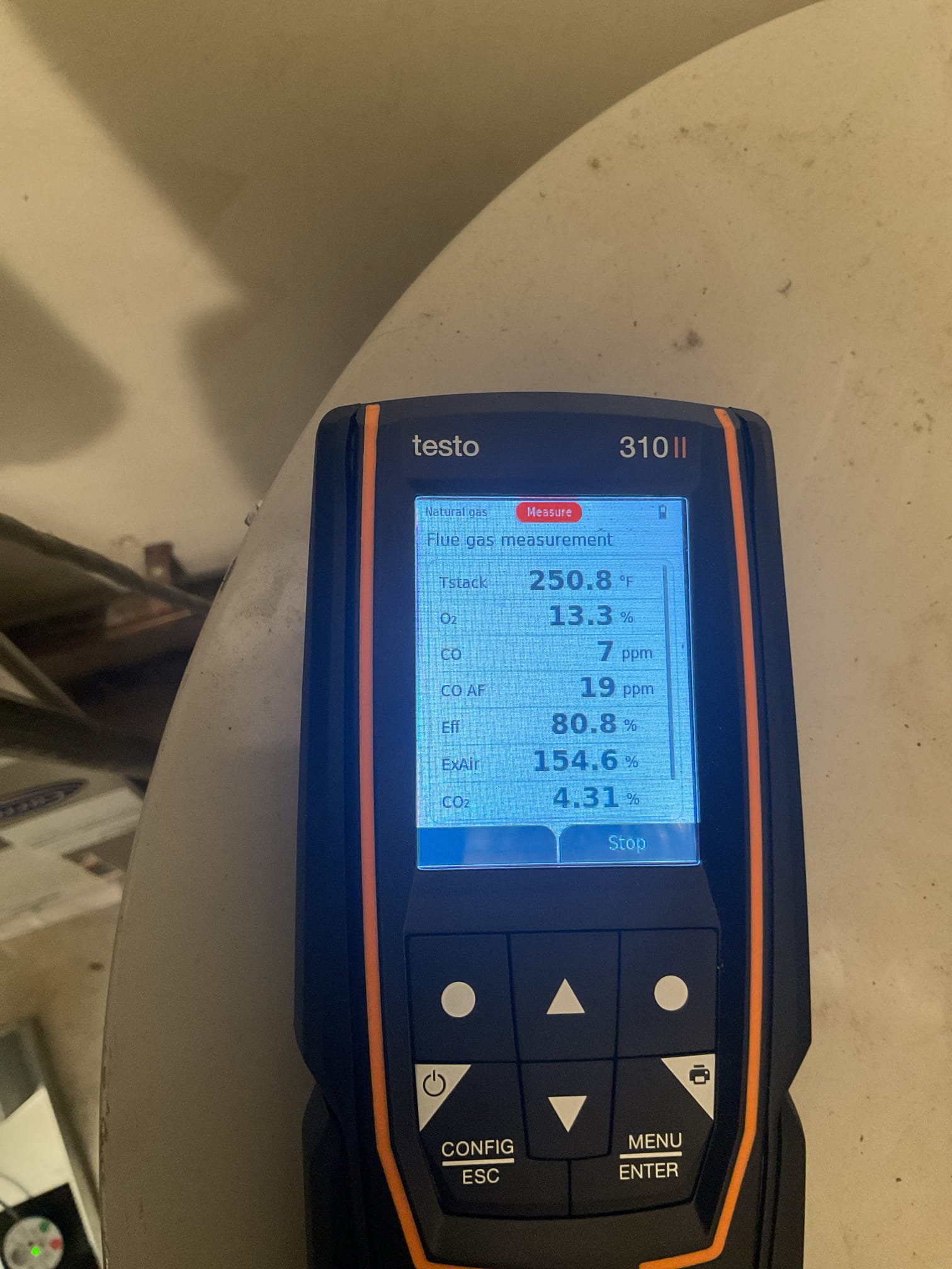 Luis 12-8-25 performed gas heat tune up on 15 year old heater 80% 70 Btu. Check all electrical connections and components, check air delivery system, combustion removal system and ignition systems. All components are original to heater. Ignition components showing wear. I did cycle heater couple times and performed combustion test ok check supply and return air temps ok. Would recommend getting an estimate to replace system. Home comfort consultant to come our Wednesday 17, 2025 between 9 and 10 window full system and water heater. 