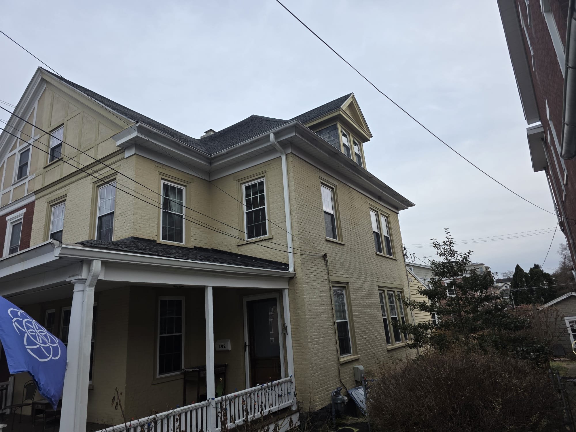 Reviewed job and looked at roof pitch and basemment ductwork.