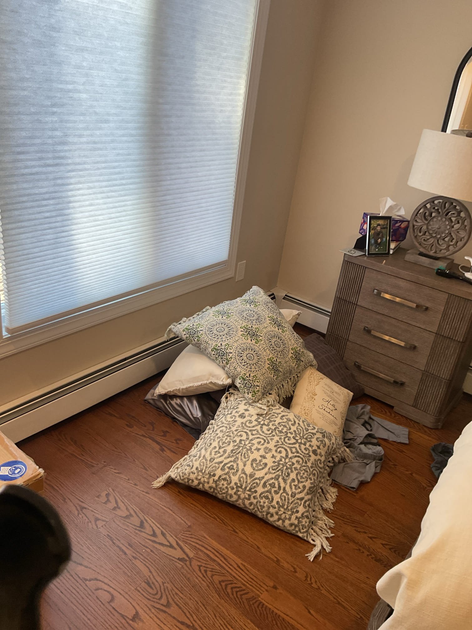 Issue is with the nest thermostat itself.
This is a different zone and nest from last time. 1st floor master bedroom.
When I showed up the “system error” was not displayed on the master bedroom thermostat.
Checked wiring connections at thermostat subbase. 
I went to zone valves at boiler.
The return temperature measured with a pipe clamp thermocouple rose from 134-160 degrees during the time I was keeping eye on boiler. 

Also double checked Hydrostat settings Hi limit 180, Lo Limit OFF, Economy OFF meaning the boiler cycles on when temperature drops to 170, then back off at 180°

Baseboard pipe temperature in master bedroom 160°

Boiler is performing as designed. 

If this issue recurs there will be a diagnostic fee charged.

Provided email estimate for (5) Ecobee premium thermostats. 