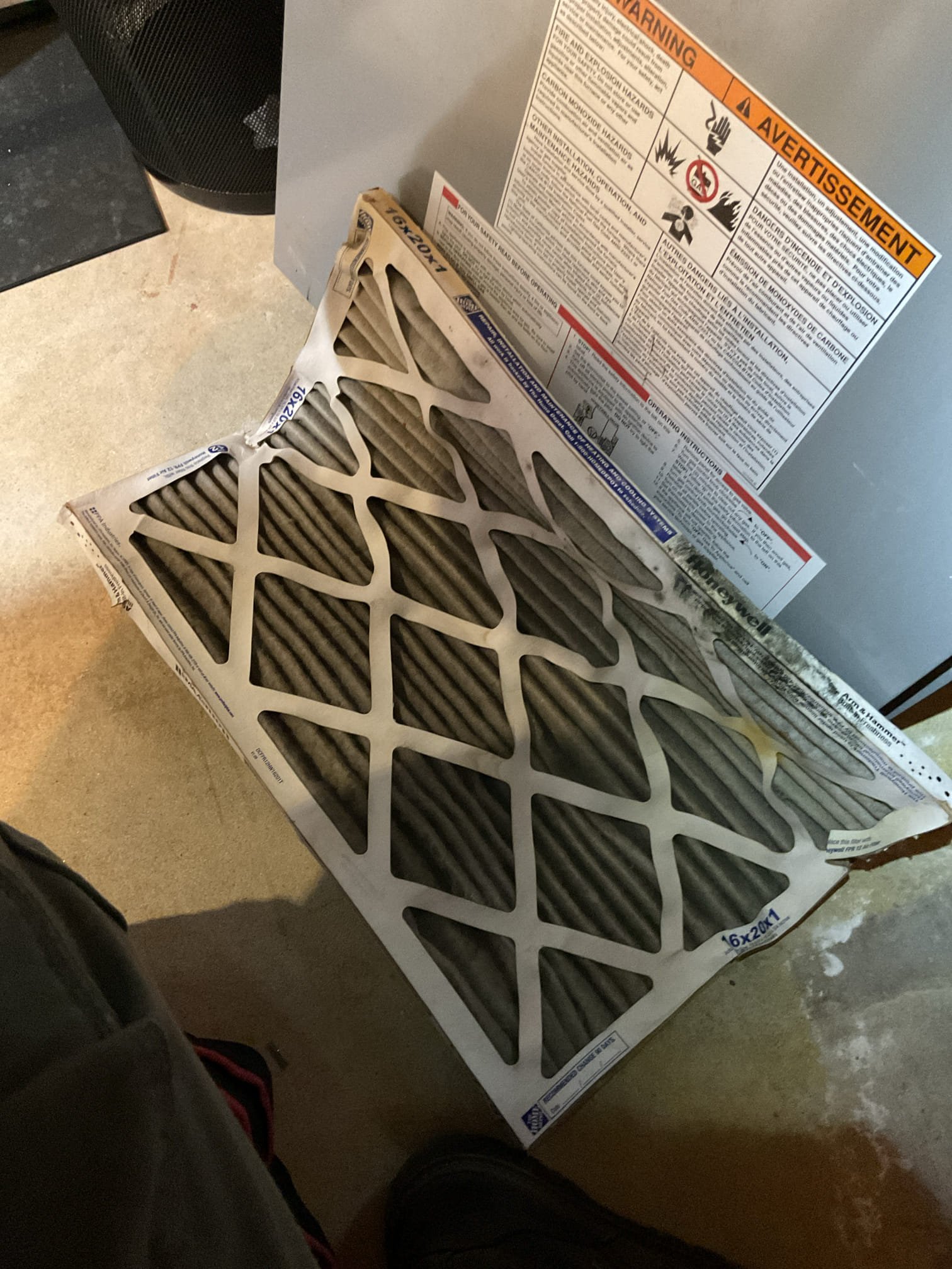 Luis 12-9-25 performed gas heat inspection on 2001 ICP 80% 120000 Btu heater. Heater location is inside mechanical room where there is also 75000 k 80% gas water heater. Total of 195000 Btu which requires about 10,000 ft.³ of air. There are two grills on wall, but there is also return air grills at the same wall to mechanical room. Fresh air from outside is required to feed mechanical room for proper combustion process. I did inspect heater. Heater seems to be in bad shape. Major rust on ignition components, see photos. Gas valve shows water at some point was getting to body. Heat exchanger rings are starting to come apart. All the components are original to system. Heater should be replaced for safety purposes. Once those rings come apart completely, will be very unsafe to operate heater. Called land lord and explain tune up report. Provided estimate to rebuild heater. Office to follow up with customer regards consultation. 