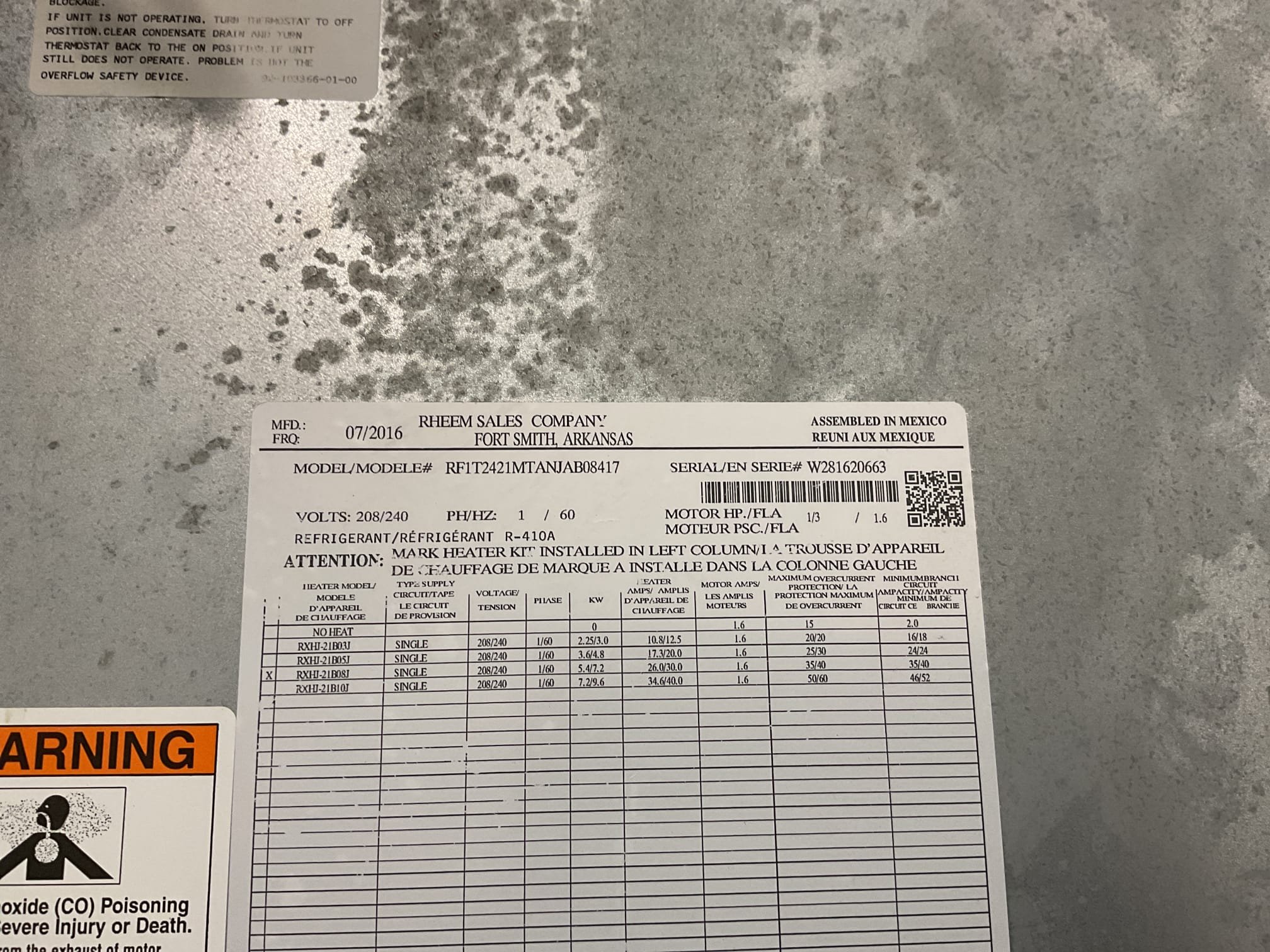 Fully assessed no heating situation. Found three amp fuse blown on air handler. Went up to rooftop and found contactor coil was shorted reading two ohms. Replaced one pole 40 amp contactor and tested heat pump operation. Checked 410 a refrigerant pressures. Check temperature rise it was 19°. Heat pump is working fine again at time of service.