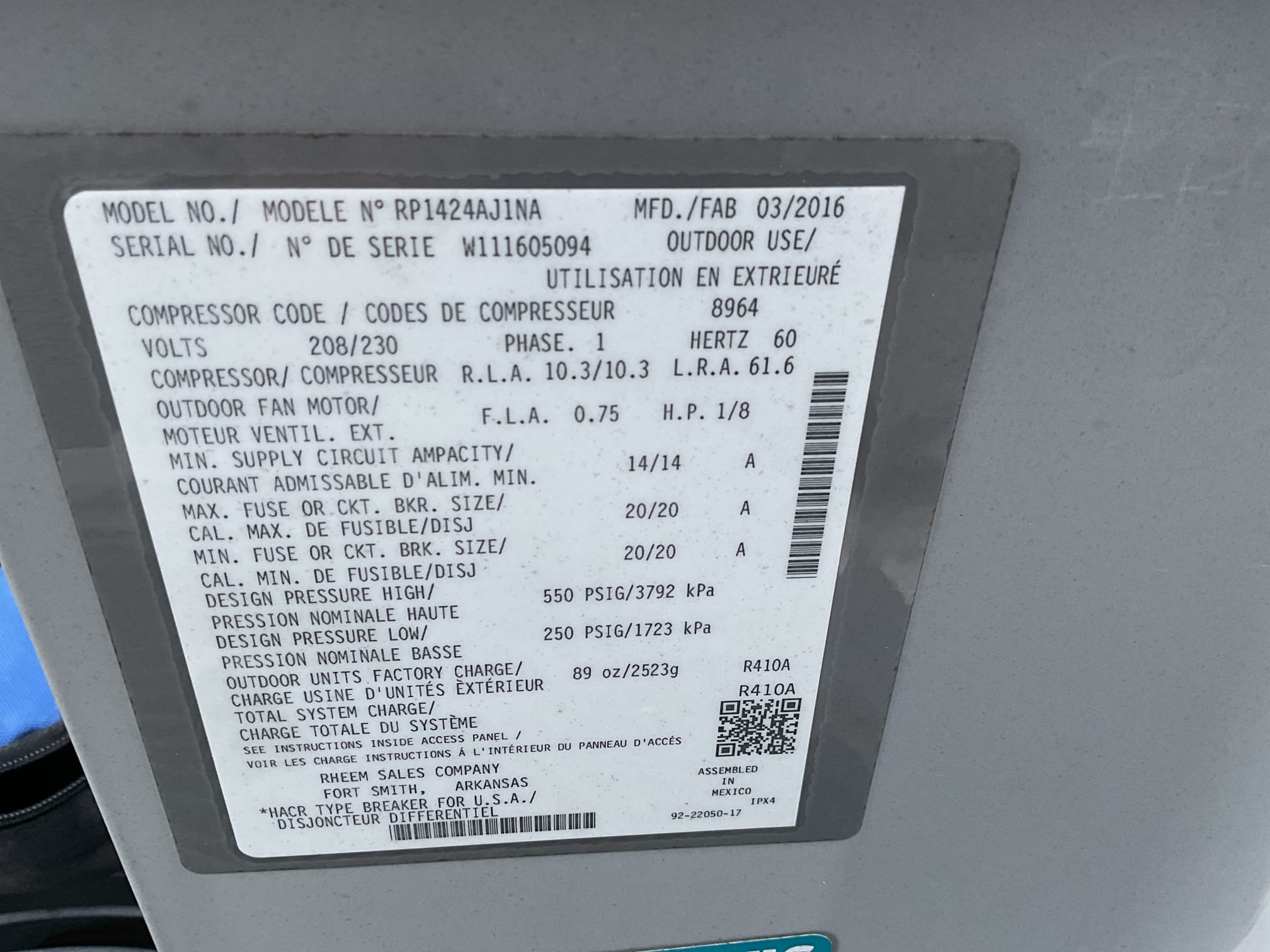 Fully assessed no heating situation. Found three amp fuse blown on air handler. Went up to rooftop and found contactor coil was shorted reading two ohms. Replaced one pole 40 amp contactor and tested heat pump operation. Checked 410 a refrigerant pressures. Check temperature rise it was 19°. Heat pump is working fine again at time of service.