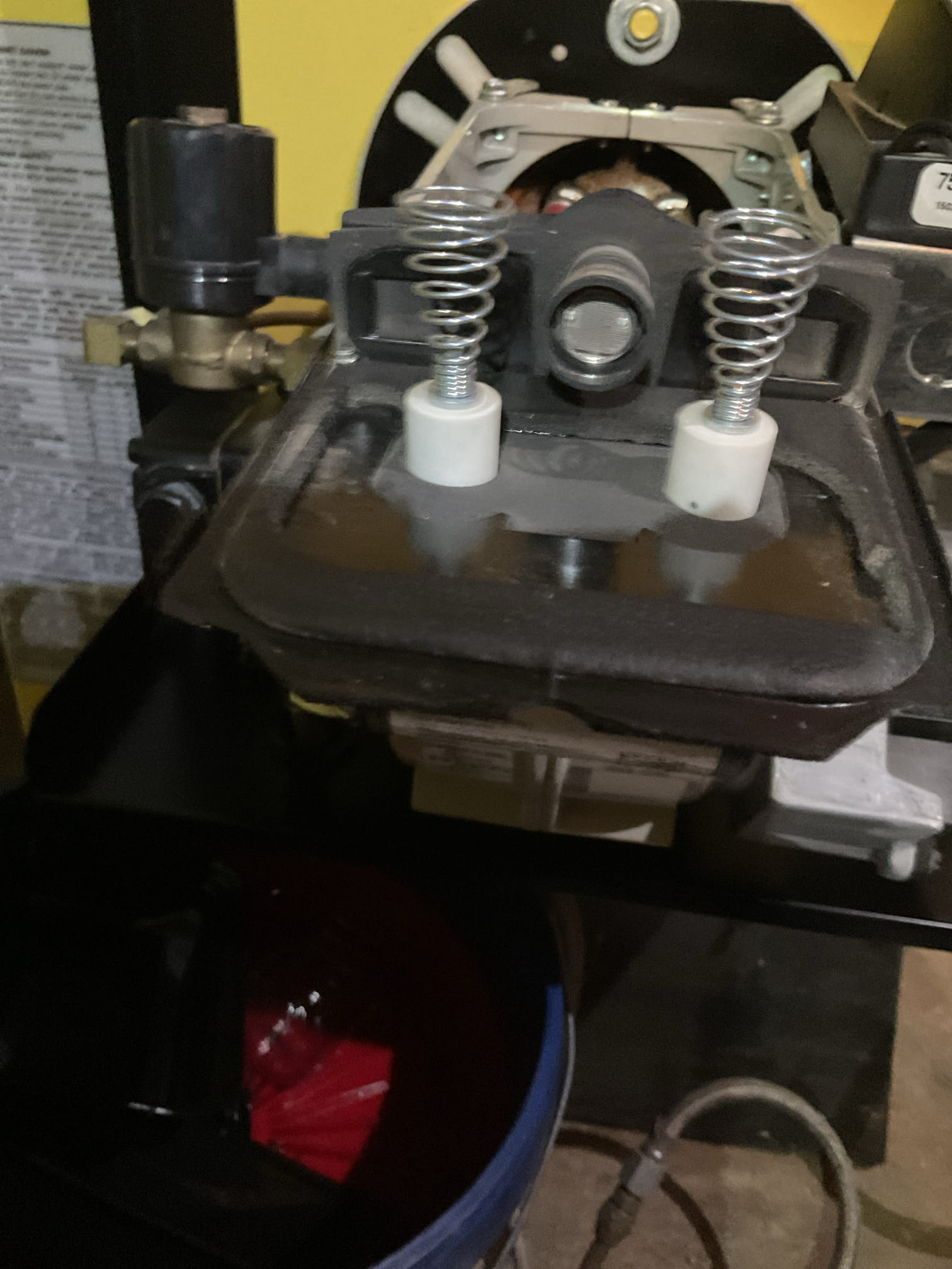 I arrived to the customers home to work on their oil fired boiler , It’s +10 years .  I started with inspecting for water leaks, and checked all the copper line joints. I checked the temperature pressure gauge. ( gauge isn’t working but the aqua stat controller is. ) I checked connections and voltages on the boiler and inspected the aqua stat and circulators. I inspected the flue pipe for corrosion and holes. I made sure the chimney was clear with a draft test. I replaced the oil filter, the strainer and nozzle . I cleaned and set the electrodes for proper gapping for proper system operation. I bled  the oil burner and tested for combustion and checked the return and supply pipes . Everything is working fine with oil fired boiler at this time of service. 

Did leave estimates for the customers to review for (3) #67 air vents , new analog gauge , and drain and refill charge. 