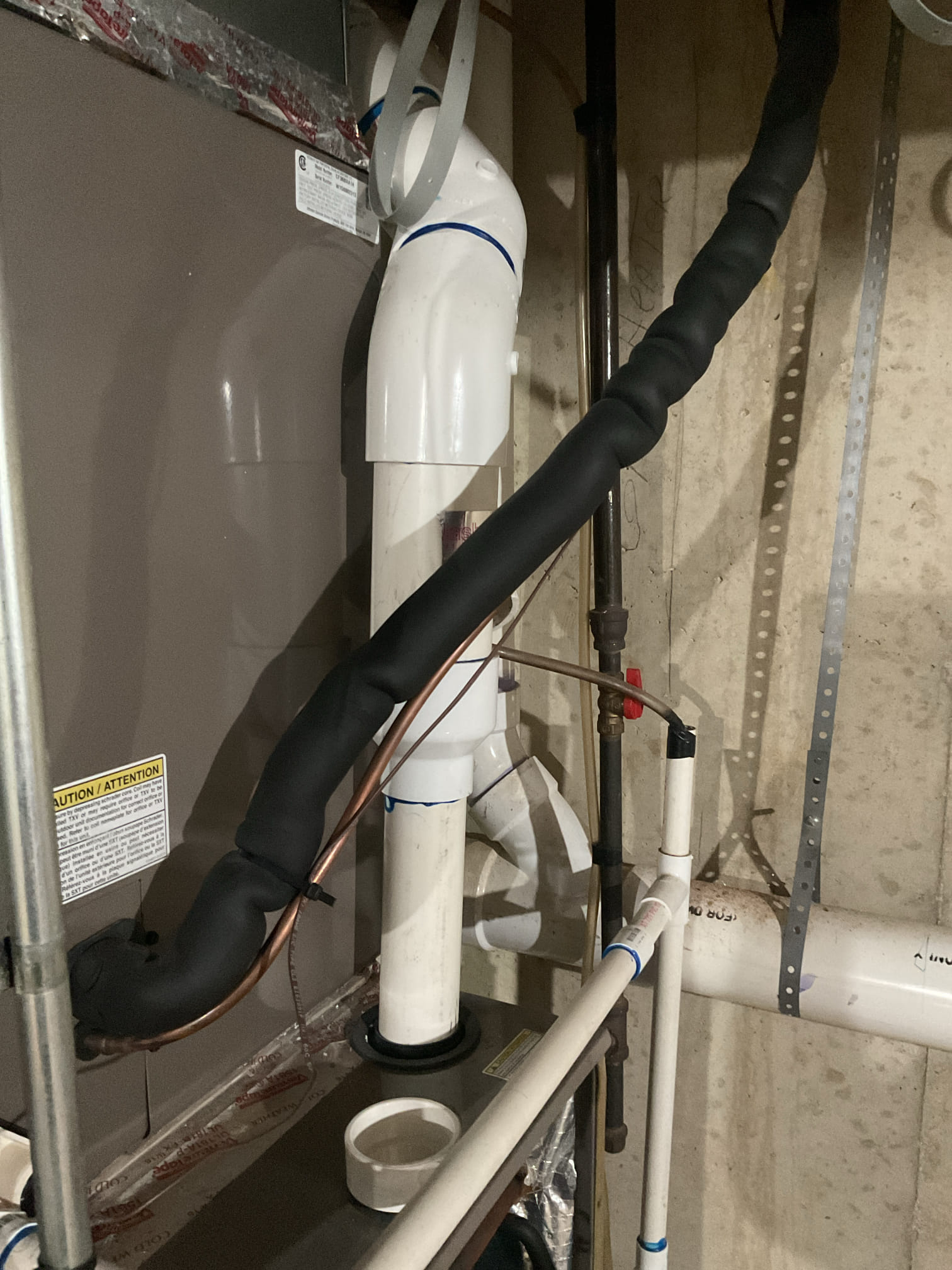 I arrived to the customers home to service their 7 yr old gas furnace system. 
I started with checking the air filter and replaced , the filter size is 20x20x1 supplied by the customer. I checked all my electrical connections and voltages. I inspected and tested the  burners , flame sensor and the igniter. I water tested all tubing and hoses. I inspected the exhaust and fresh air pipe for restrictions and bellies. I inspected the inducer and the blower motor operation. I checked and tested for combustion and took temp rise splits at the return and the supply. Everything is running fine at this time of service. 

I left an estimate for a premium ecobee thermostat with a wireless sensor. Customer will review. 