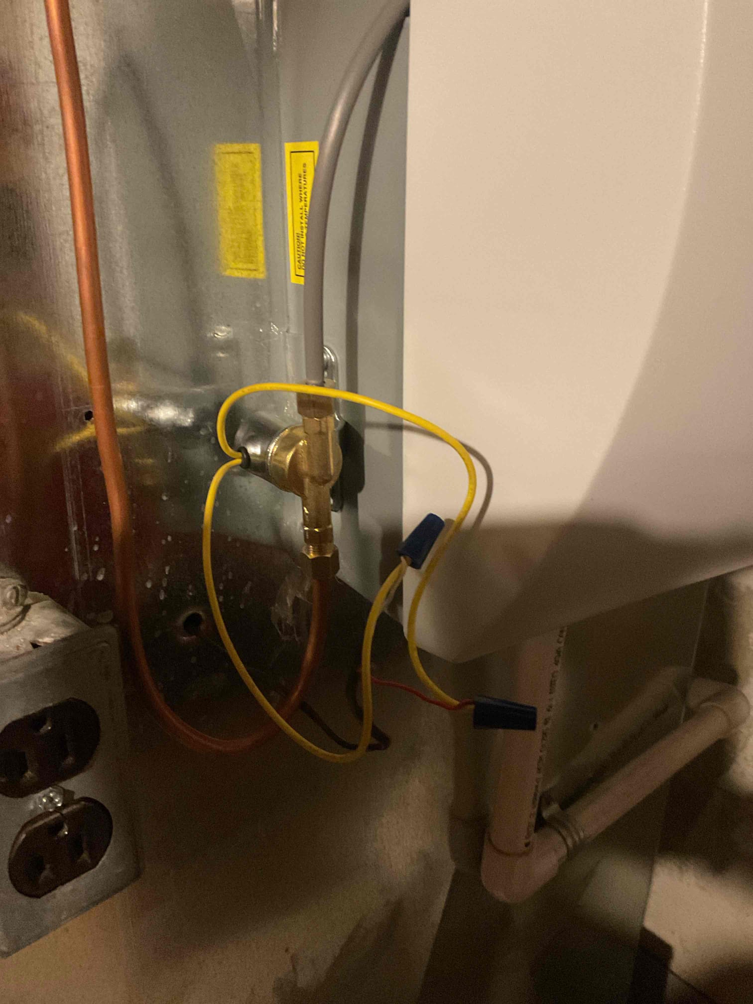 Riley and I arrived to install new burner tubes for the customers furnace and install a new solenoid Valve for the 600 humidifier with a humidifier rebuild kit . We shut power off to the system. Riley installed the burner tubes and i replaced the solenoid valve and the humidifier 600 rebuild kit. I checked for water leaks .humidifier is back up and running. Collected for balance of 701.23 paid by cc.