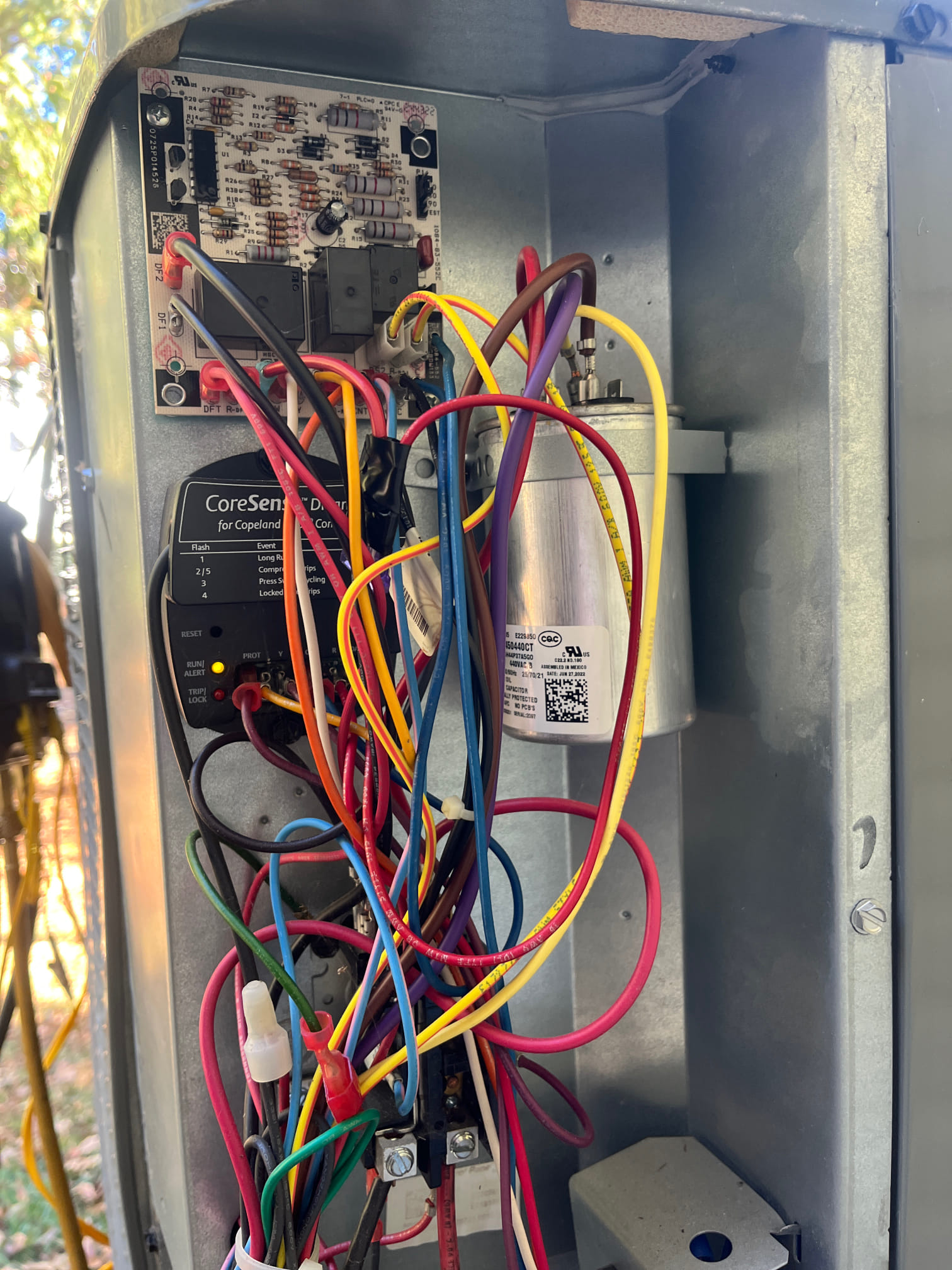 12/11/25- Luis & Liz
Heating check up on a 3 year old Amana heat pump. 

Checked all electrical connections including voltage to indoor unit as well as electric heat strips. All electrical components in appropriate range, electric heat is functioning properly. Did notice there is no surge Protection on indoor system. Spoke to customer about surge protection for indoor system, customer stated this has been brought up before and he has received information on this (he has while house surge protection)

Tested return and supply temperatures, found a temp rise of 23 degrees which is in appropriate range. Visually inspected coil as well as blower, both are in good condition. Customer supplied Filter 413 cn was replaced today. 

At outdoor unit checked all electrical connections, and tested outdoor system voltage as well as capacitor and compressor. All electrical components functioning properly and tested in appropriate range. There is a heavy duty surge protector on disconnect at outdoor. 