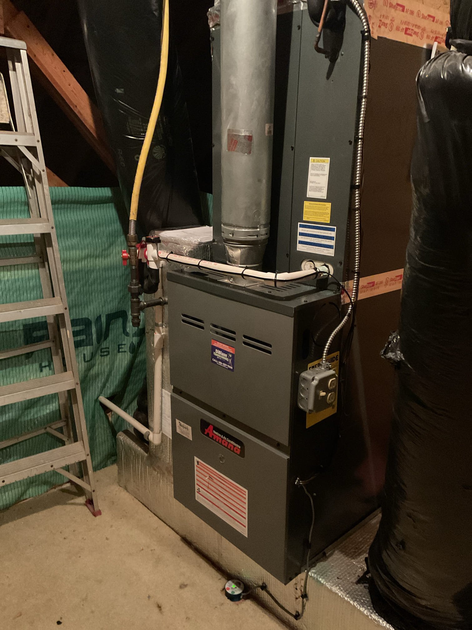 I arrived to the customers hall for a comfort issue. She can feel heat, but it’s not real hot and thermostats not able to keep up. I went to the upstairs unit we had just serviced it on 11/20/25. Blower sounded really loud found air filter was clogged. Had an air code on the control board for EE3 which is a high limit trip. Replace the air filter and retested equipment. Thermostat was at 65° by the time I’d let it go into second stage temp , the temperature downstairs is already up to 68°. No charge for tonight‘s call I waived the diagnostic, we were here less than a month ago. 