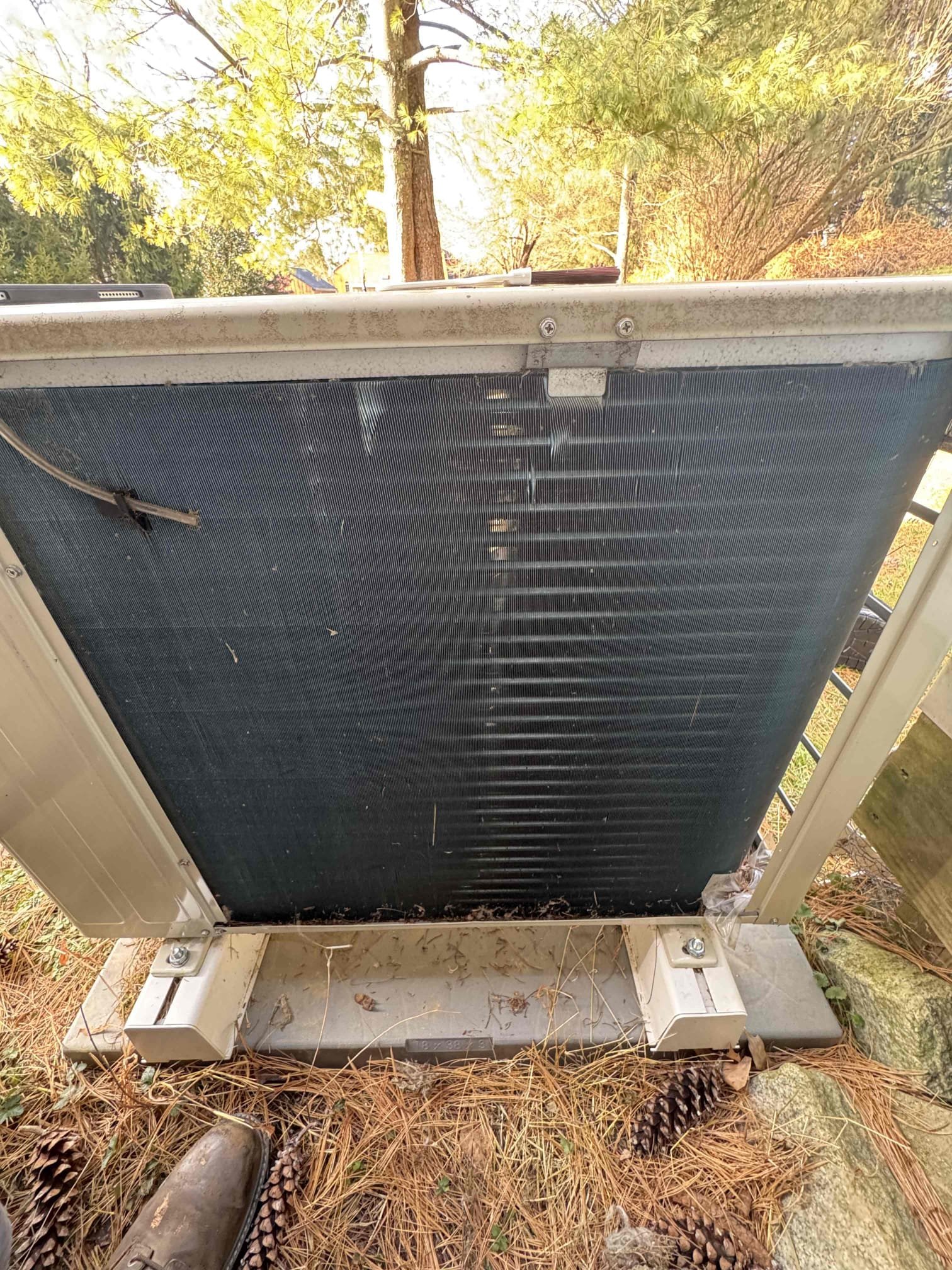 12/12/25 Dan and Conner: performed heating tune up on oil furnace located in basement and mini split heat pump located in sun room

- changed oil filter, strainer, and nozzle on oil furnace and inspected for any leaks, cracks, or buildup. 
- cleaned flue pipe and heat exchanger plugs
- checked temperature rise and static pressure
- checked air delivery system and changed 4 inch filter.
- performed combustion analysis and checked oxygen, carbon monoxide, and carbon dioxide content 
- checked draft pressure to ensure proper exhaust 

- checked temperature rise on mini split and found in good range
- cleaned washable filters and outdoor coil. Both were found to have dust built up
- checked drainage and found no restrictions 

All systems operating within manufacturer specifications at time of inspection 