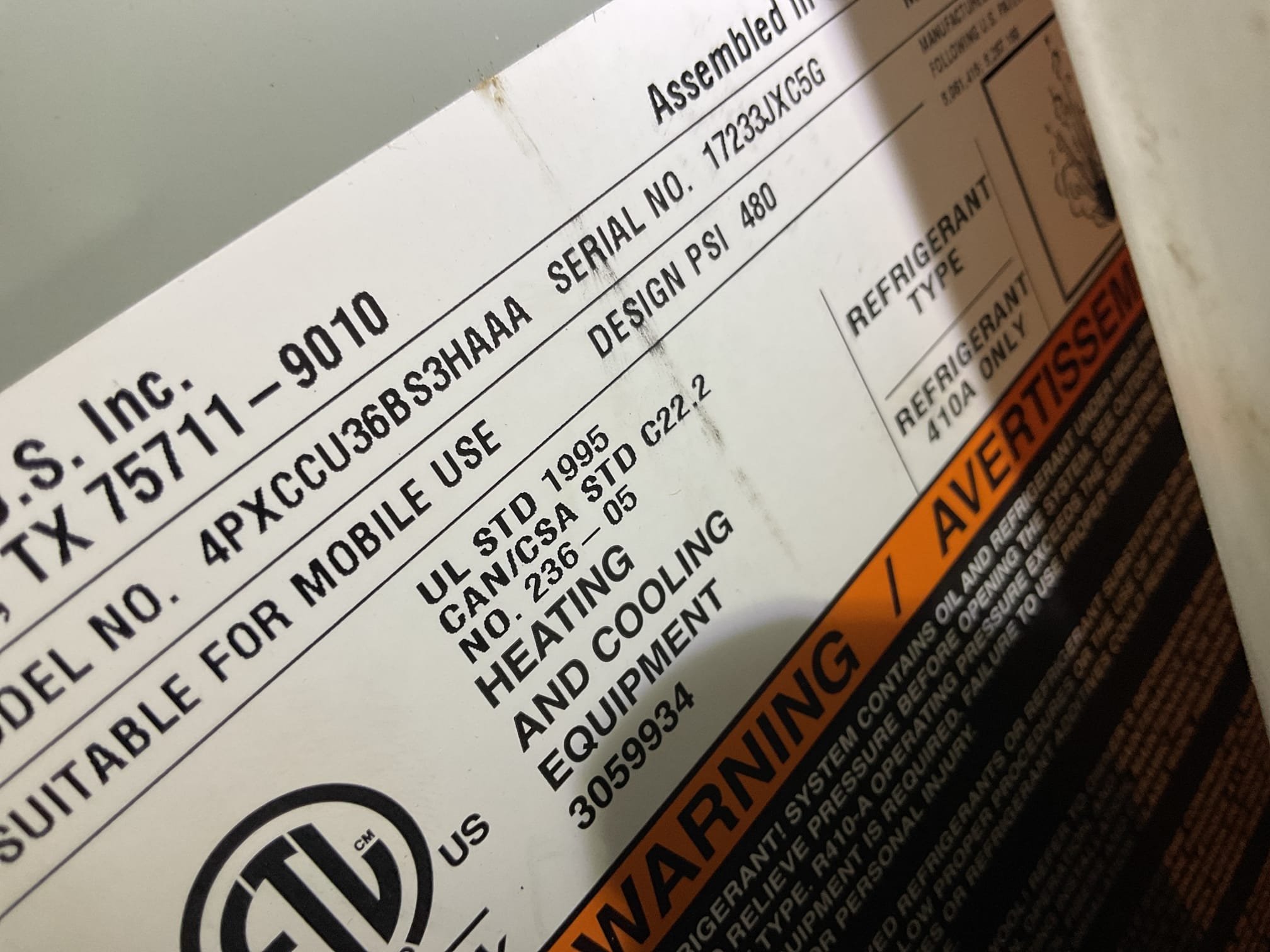 Luis 12-13-25 customer called for a second opinion cracked heat exchanger. Talk to customer about arrival. Customer has 100,000 BTU 90% trane furnace. I inspected heater and did noticed big crack on one of the cells. I did provided couple options for repairs. I also talked to Tony about getting him an estimate to replace heater. Tony to come out later on today for new system replacement option. 