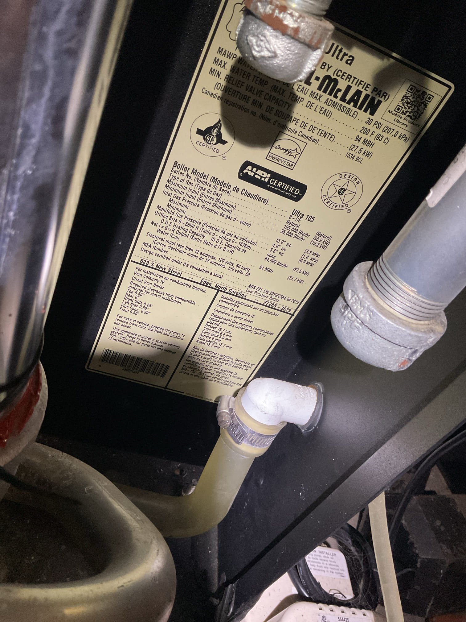 Luis 12-14-25 customer called in for no heat, found gas boiler cycling on and off no error showing, I perform troubleshooting at troubleshooting procedures, found out that the boiler has an issue electronically with the ignition/suction vacuum. I was able to get boiler running. I did test other components, cycle boiler couple times. I provided estimate for repairs. Due to high cost of repairs. Would recommend getting and estimate to replace boiler. (Based on history the block was leaking at some point) customer will decide by tomorrow. Office to follow with customer. 