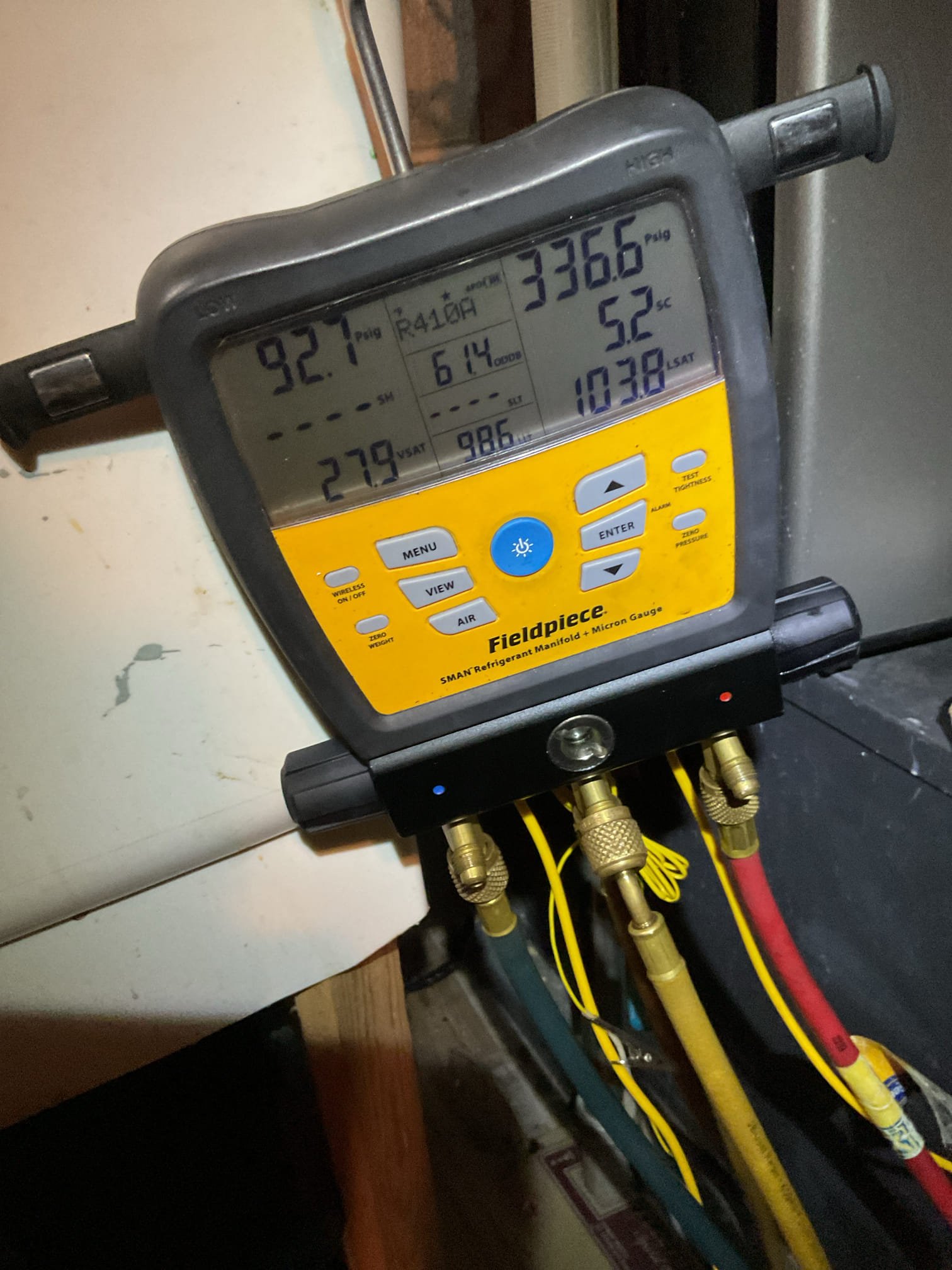 Luis 12-15-25 customer called in for issue with heater. Customer has high velocity/geothermal spoilt system. Unico high velocity in attic and geo compressor in basement, customer stated unit would cycle every few minutes. Set thermostat to heat and unit worked normal for few minutes, I was able to do troubleshooting, before unit was acting up with thermostat and control module. During troubleshooting found refrigerant system has a restriction and also seems to be low on refrigerant, (water pressure and temp ok would like to see higher water pressure but this should not be an issue for unit performance) 12 psi 50 degree in and 42 out F. At the end of call went over with customer, I explained this issue consist on three phases, total estimated cost will be over 10 k. Unit is over 12 year old. Would recommend getting an estimate. Please have Tony reach out to customer to discuss upgrading options. 