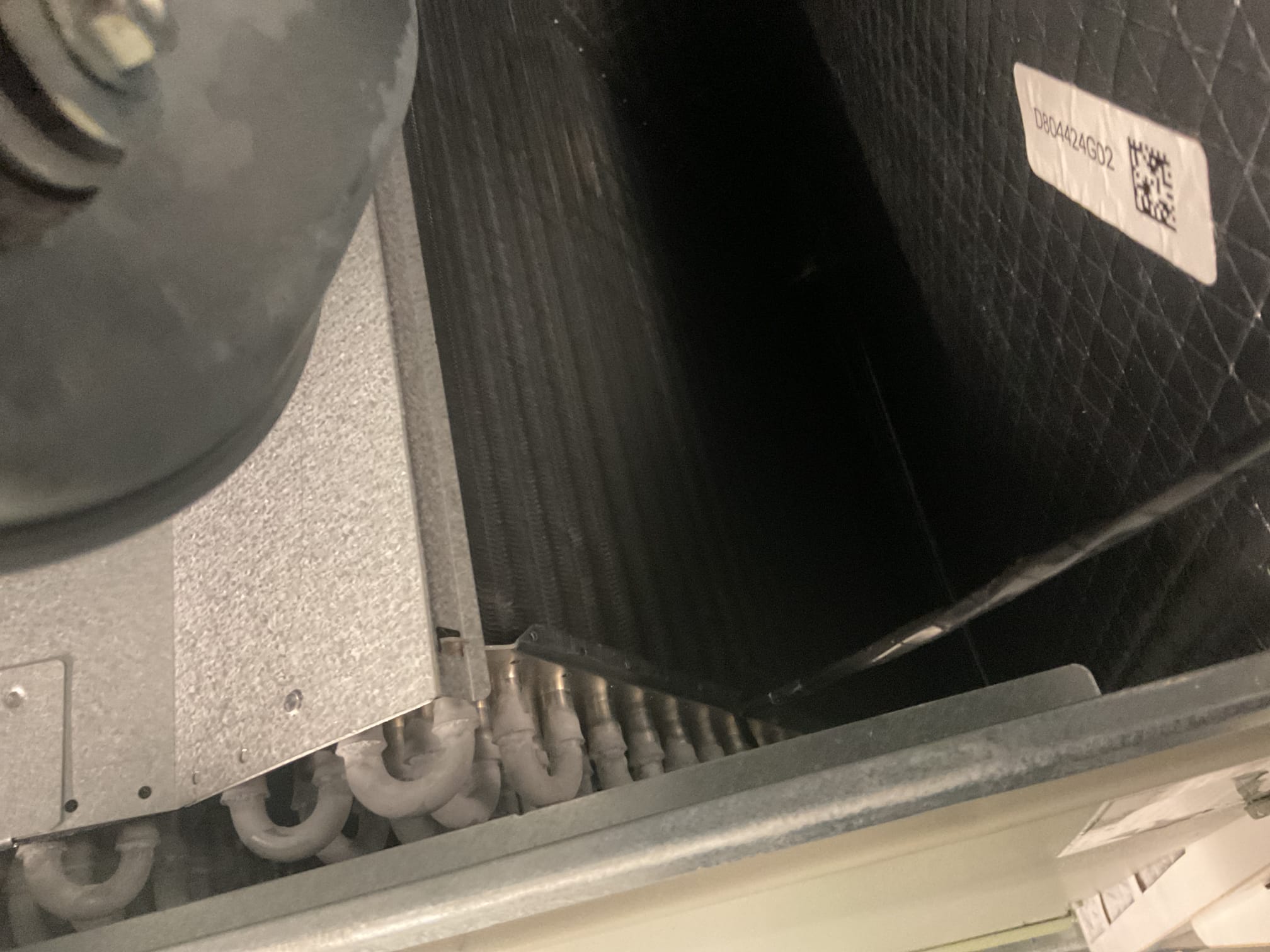 Found outdoor heat pump was locked out when I arrived. More than likely this was caused by the unit was covered in snow and ice and locked out. Reset indoor breaker and system went through long defrost cycle. Also performed precision heat tune up on trane 454b heat pump system. Air filter is ok. Checked all electrical connections and components. Checked temperature rise. Tested emergency heat. Checked 454b pressures and temperatures. Heat pump is working properly at time of service. 