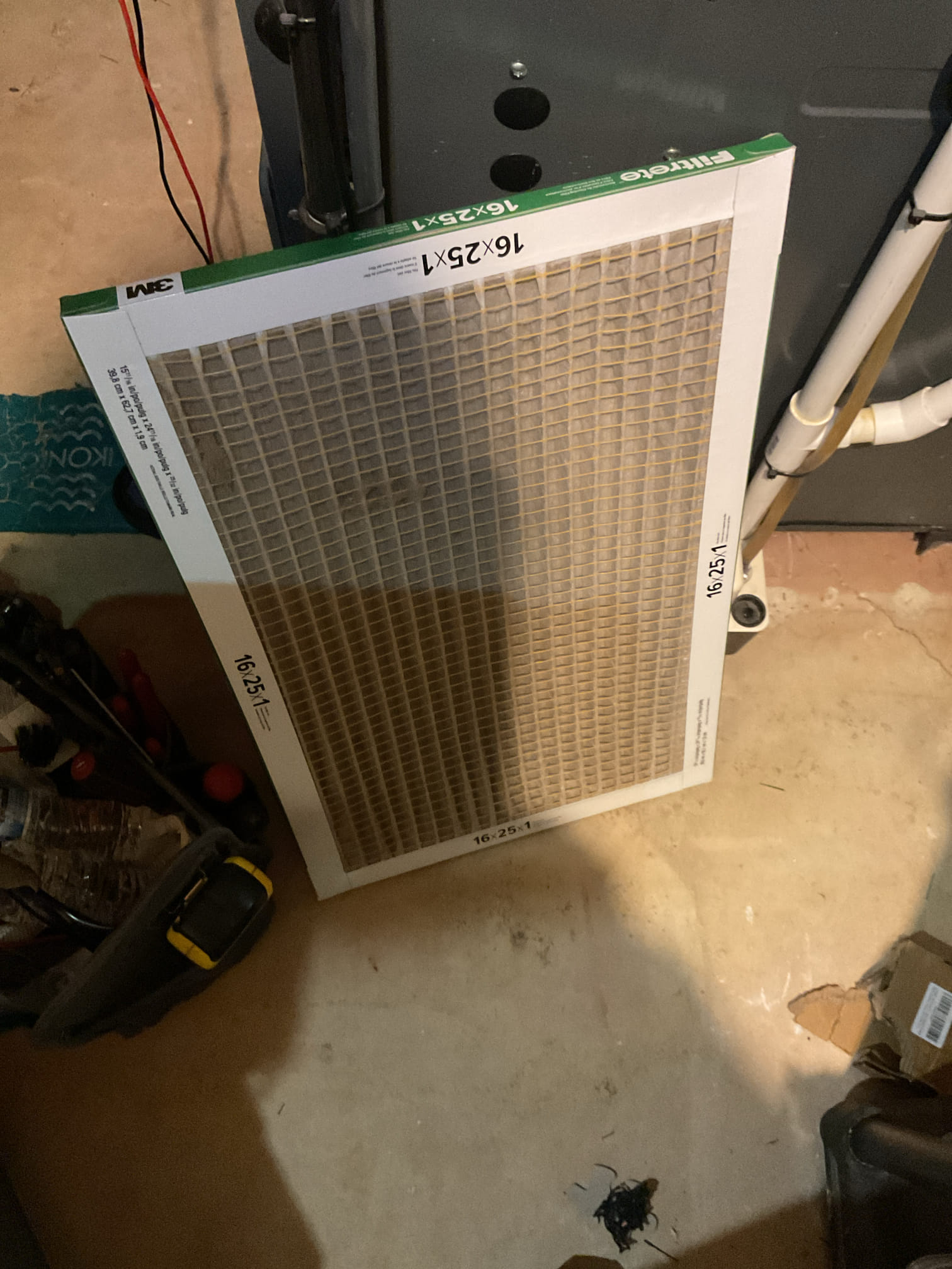 I arrived to the customers home to service their 4 yr old gas furnace system. 
I started with checking the air filter and replaced , the filter size is 16x25x1. I serviced the customers 600 humidifier and tested . I set the humidistat level at 35% . I checked all my electrical connections and voltages. I inspected and tested the  burners , flame sensor and the igniter. I water tested all tubing and hoses. I inspected the exhaust and fresh air pipe for restrictions and bellies. I inspected the inducer and the blower motor operation. I checked and tested for combustion and took temp rise splits at the return and the supply. Everything is running fine at this time of service.

Collected for $59.00 for the humidifier service. 