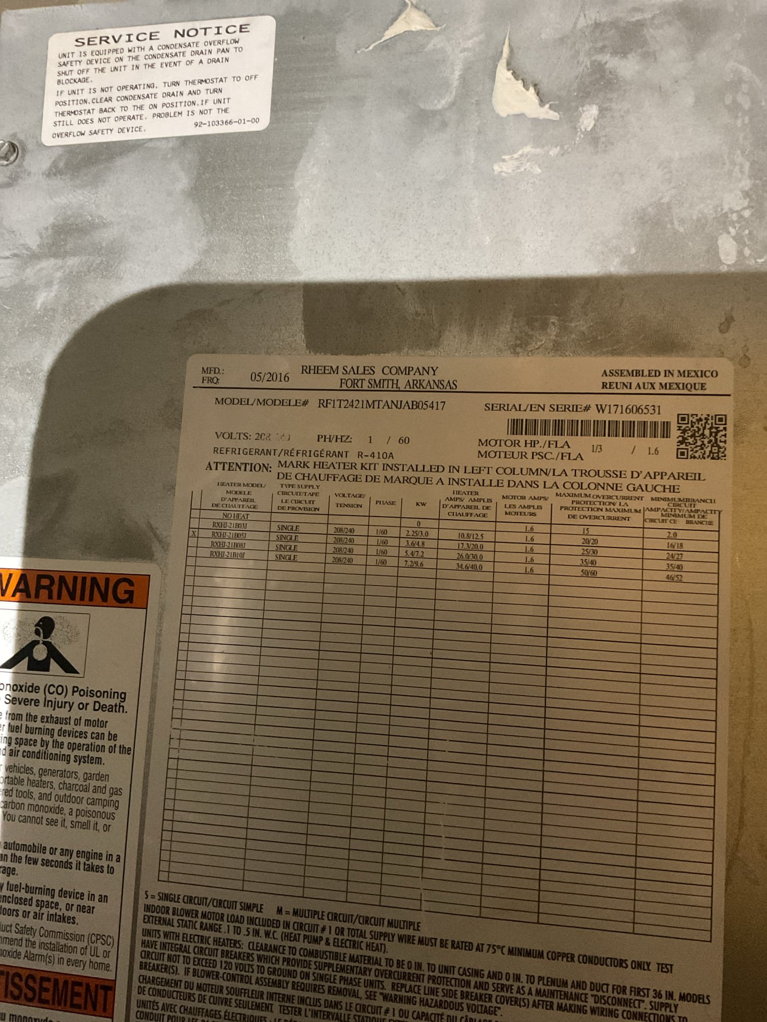 Fully assessed heat pump not heating correctly. Found system only had a 5 degree temperature rise. Checked 410a refrigerant pressures they were 285/135, very high suction pressure. Found failed outdoor txv. Need to provide estimate to replace outdoor txv. Let tennet know if heat pump stops working to switch to emergency heat. Our office to follow up with repair estimate. 


