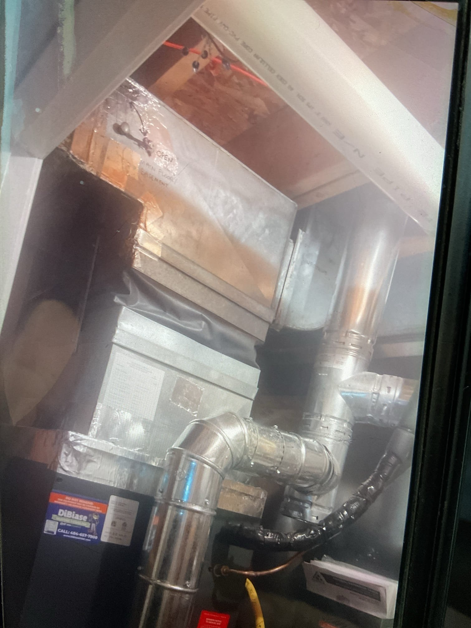 Luis 12-22-25 customer still having issues with damper making noise. First floor damper not fully on the open position, I moved the damper little more towards open position and I was able to stop noise. Cycle heater ok no more noise, i tape damper so does no move. 