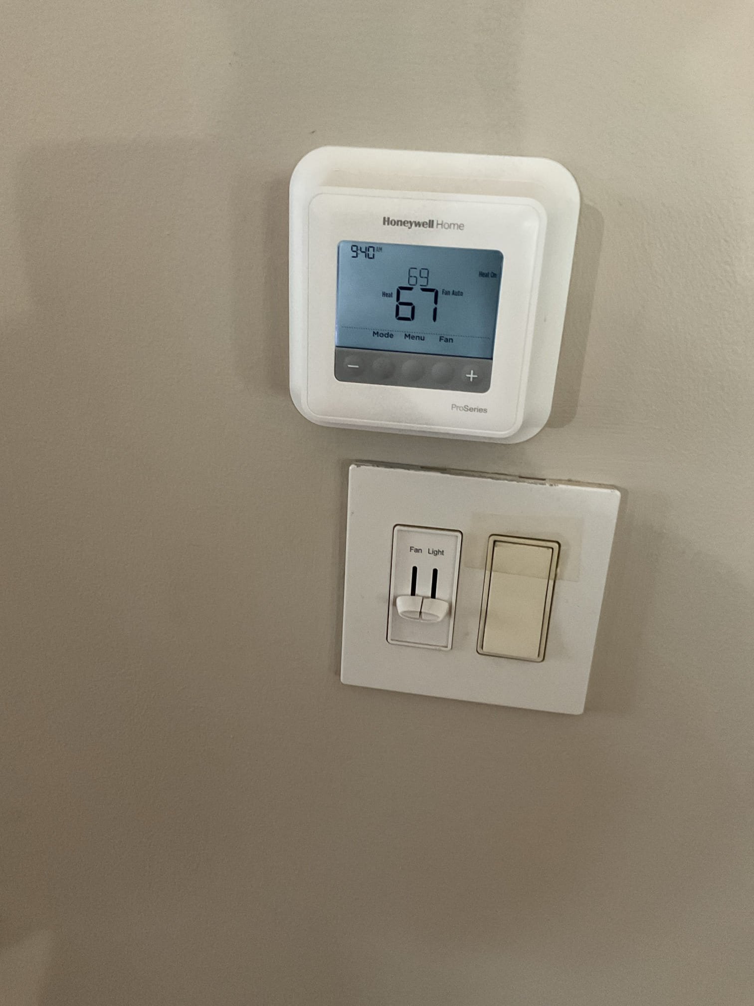 Luis 12-23-25 customer called in for no heat we were out here yesterday for same issue, found 3 amp fuse open, check al wiring and low voltage components, I check outdoor ac unit wiring ok. All low voltage doesn’t show any damage or issues. At this time I would suggest replacing thermostat, customer approved replacement of thermostat provided warranty part pricing test system operation after installation of stat ok unit came on I tested the ac ok system is back on heat 67 degrees. 