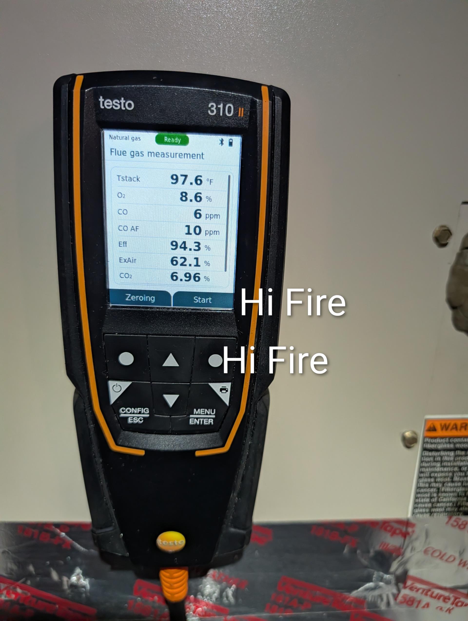 Completed quality assurance inspection for Goodman 2-stage natural gas furnace. 
Inspected all aspects of install: mechanical, ductwork transitions, wiring, vent drain and gas piping.

Automatic heat staging set to 10 minutes 
Verified heating fan speeds GA1 F04; GA2 F05.
Verified AC fan speed for 3.5 ton capacity 1400 CFM: F07 @.05” static

Tested system: measured temperature rise
Combustion and draft tests: Pass. 

Collected check for $6,458. No. 128

Install passes QA inspection.
