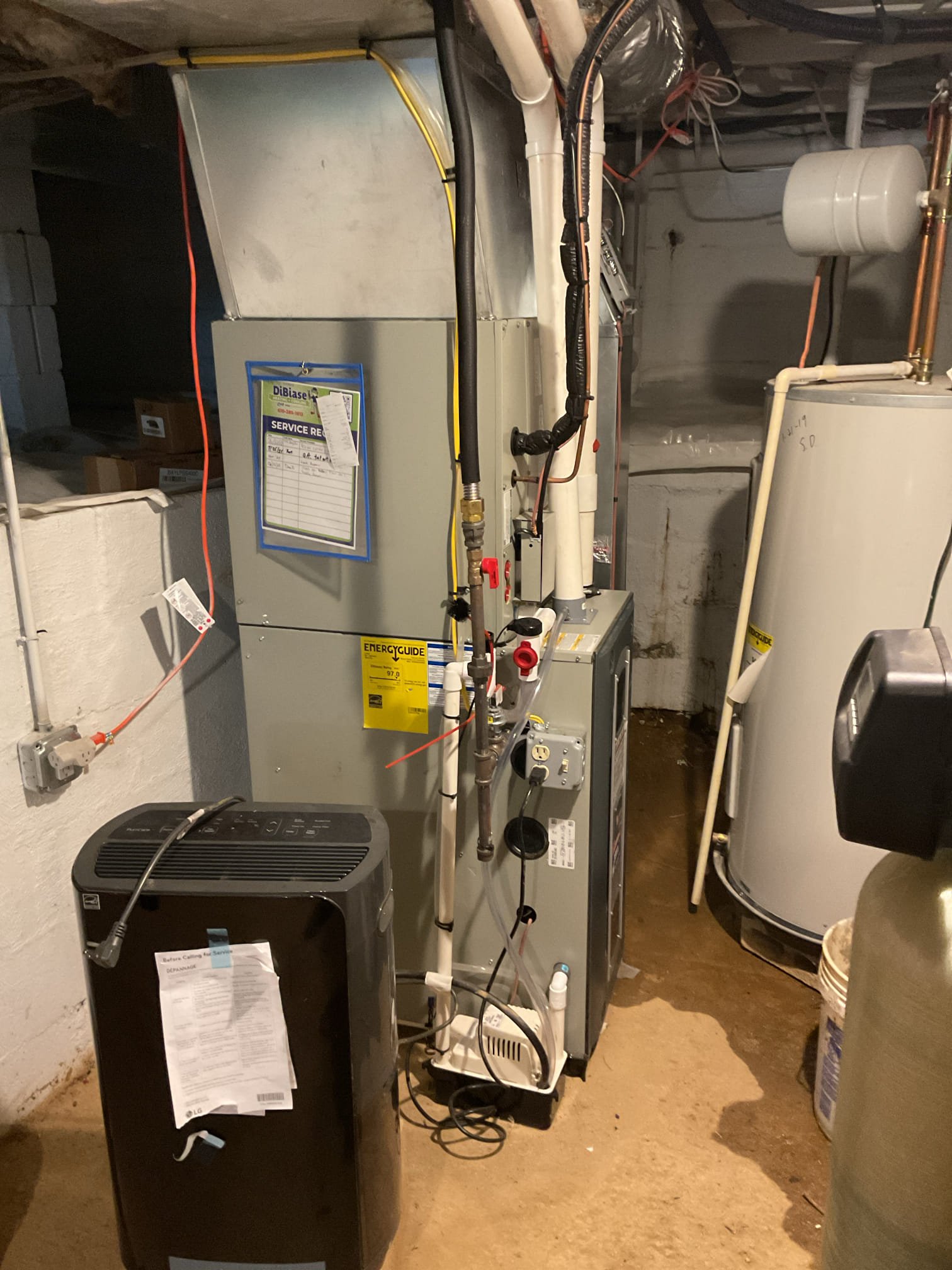 I arrived to the customers home, one room wasn’t really getting airflow. Wanted to check the ductwork for adequate airflow.  I found  2 dampers were closed for the bedrooms needed. Also found the air filter is clogged . I recommended to the customer to replace his air filter everything 2-3 months . Customer is happy with today’s results. No charge new install. 