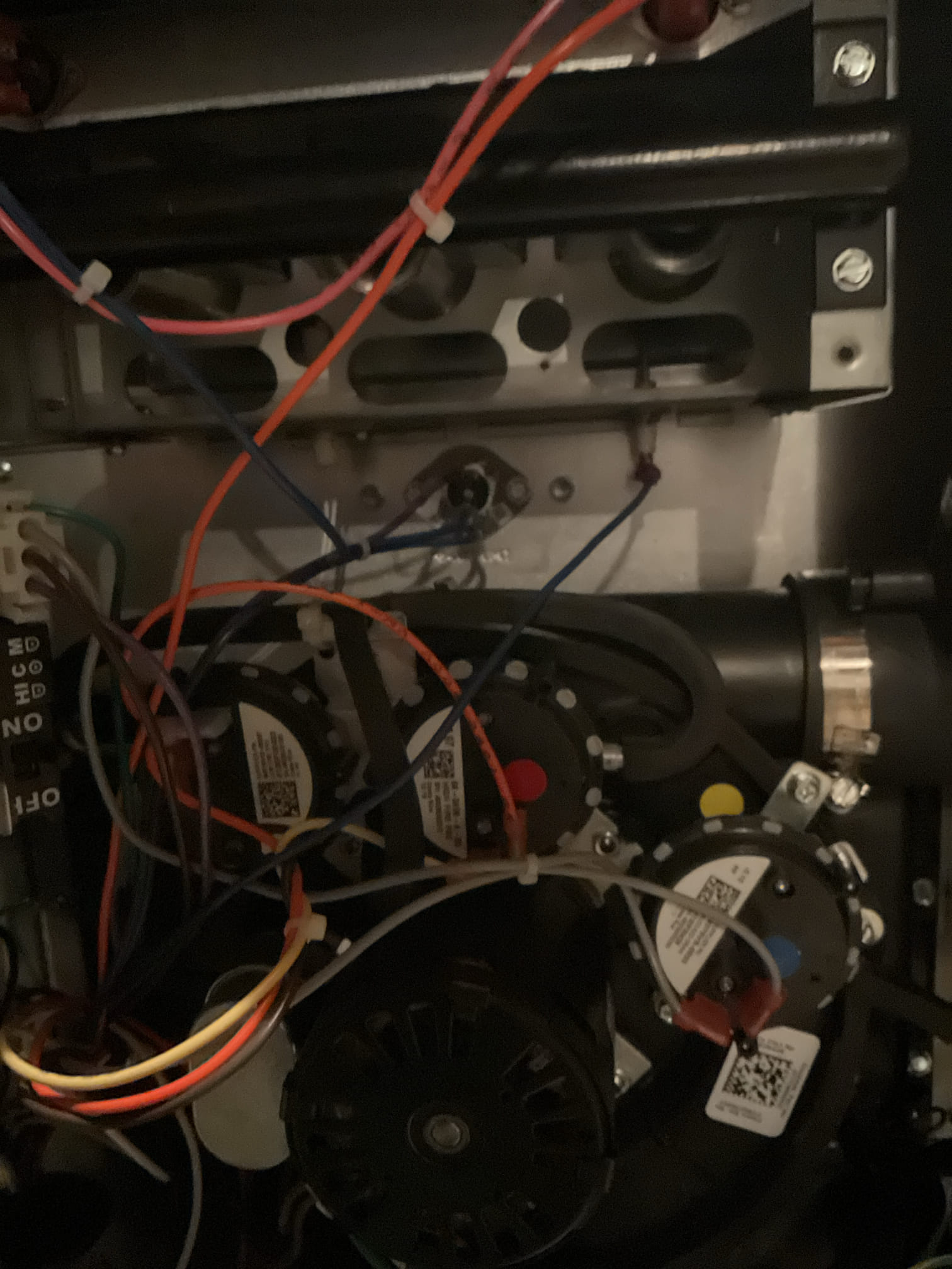 I arrived to the customers home to service their 6 yr old gas furnace system. 
I started with checking the air filter and replaced , the filter size is 16x20x1. I checked all my electrical connections and voltages. I inspected and tested the  burners , flame sensor and the igniter. I water tested all tubing and hoses. I inspected the exhaust and fresh air pipe for restrictions and bellies. I inspected the inducer and the blower motor operation. I checked and tested for combustion and took temp rise splits at the return and the supply. Everything is running fine at this time of service. 