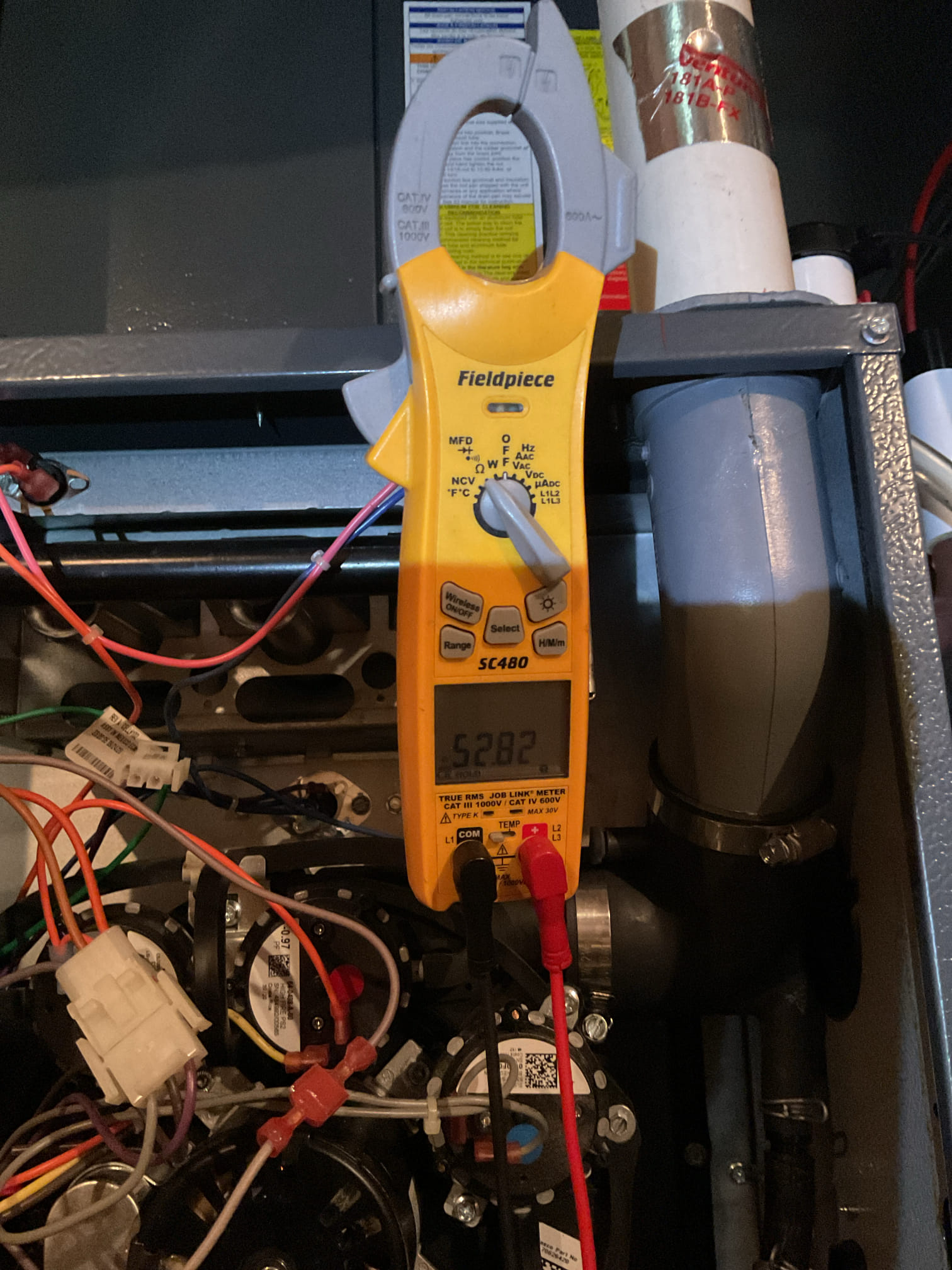 I arrived to the customers home to service their 3 yr old gas furnace system. 
I started with checking the air filter and found good , the filter size is 413. I checked all my electrical connections and voltages. I inspected and tested the  burners , flame sensor and the igniter. I water tested all tubing and hoses. I inspected the exhaust and fresh air pipe for restrictions and bellies. I inspected the inducer and the blower motor operation. I checked and tested for combustion and took temp rise splits at the return and the supply. Everything is running fine at this time of service. 
I collected for $189.00 renewal . Paid by check # 3418