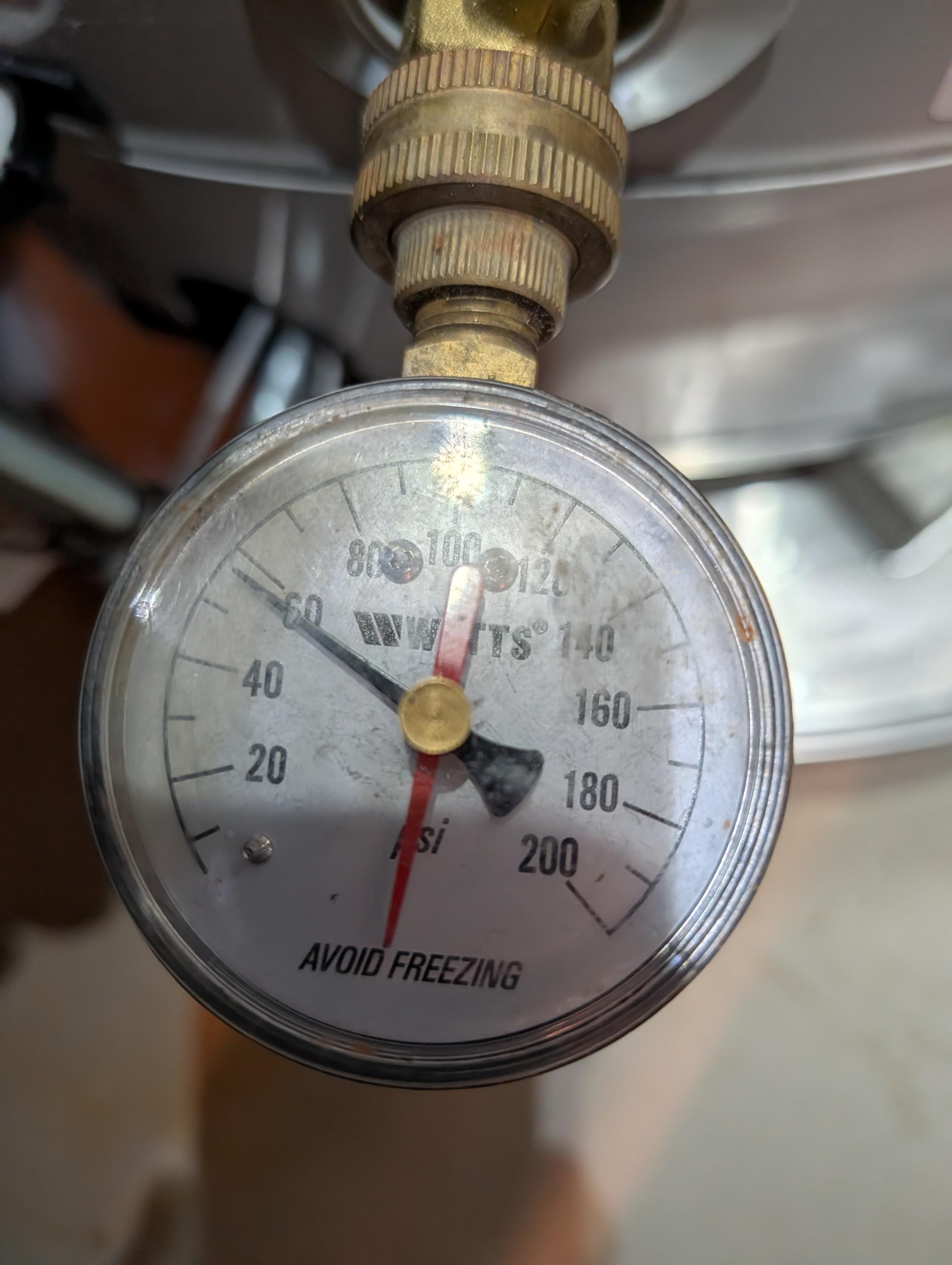 Found failed expansion tank. Water on air side of tank. This is what caused the t+p valve to trickle. It is no longer opening but may do so from time to time until expansion tank is replaced.
There was a long run time of water heater  at the end the T-P valve opened
 You could keep a bucket under it until we can come back for repairs. Keep an eye on area under valve especially after high volume water use. 
 
Water heater was installed June 23, 2020. Expansion tank and T+P valve are Not covered by 5 year warranty

Water pressure 58 psi Good
Provided (3)estimates.
 1 is to replace expansion tank (it is in another room next to water meter.) 
2. Recommend repairs is to replace BOTH the expansion tank and the T+P valve.
3. Replace T+P valve separate

He agreed to replace expansion tank and diagnostic.
Collected half today. We will collect balance upon completion of work. 