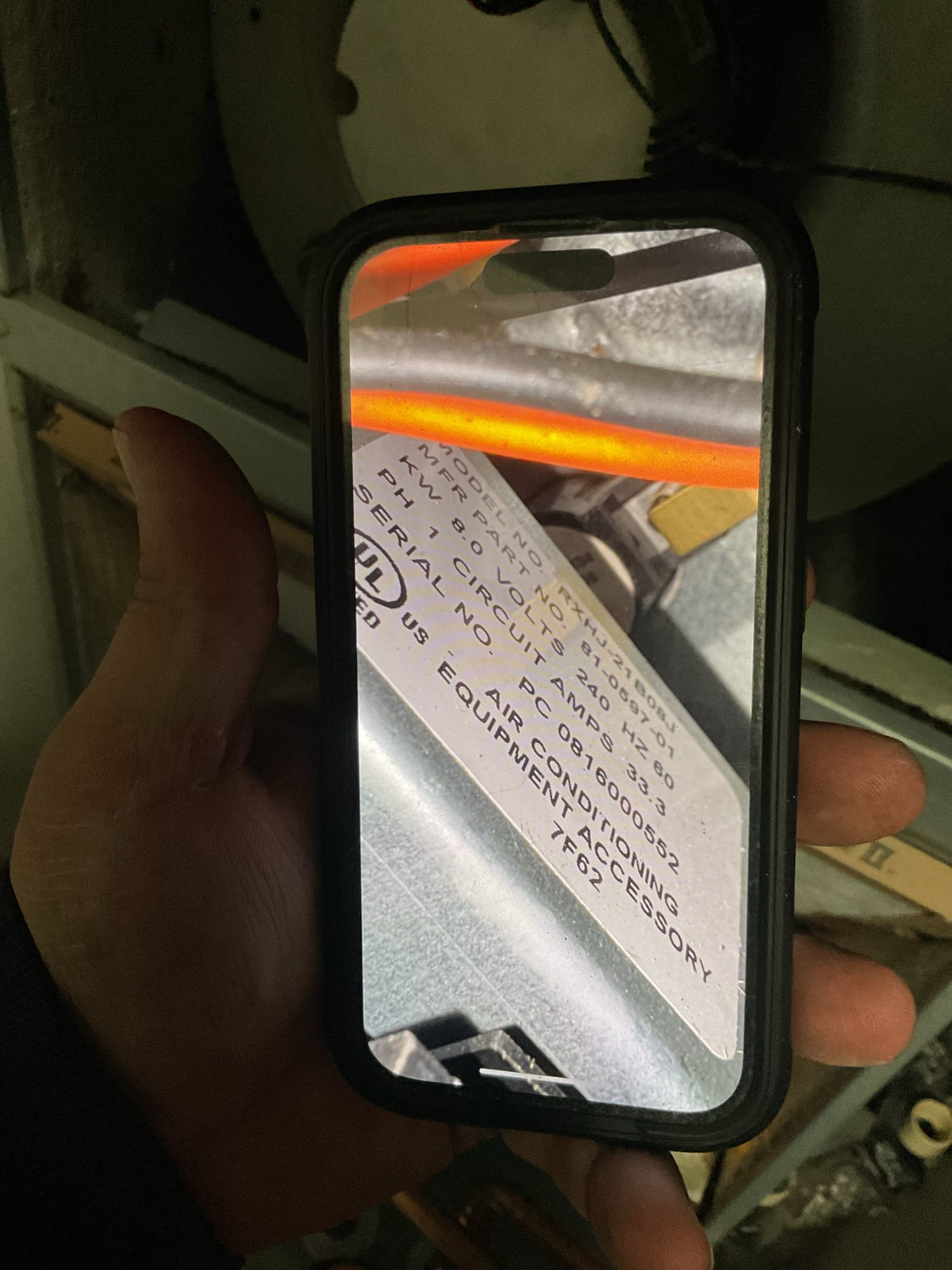 From the assess no heating situation. First Troy mentioned that the backup heat did not seem like it was working correctly. Tested electric strip heater, and only half of it was working. The other half had burned out. Took photos of stripped nameplate need to provide estimate to replace strip heater. Also went up on roof and found heat pump locked out on high pressure lockout. Reset system and went to test operation. As soon as board would call to run, it would go straight into high-pressure lockout and not even come on. Tested contactor and found contactor had shorted out defrost board. Replaced contactor and defrost board and tested heat pump operation. Refrigerant pressures were. 296/63. Very good. Temperature rise was 19°. Heat pump is working correctly at total service. Need to look into replacement strip heater.