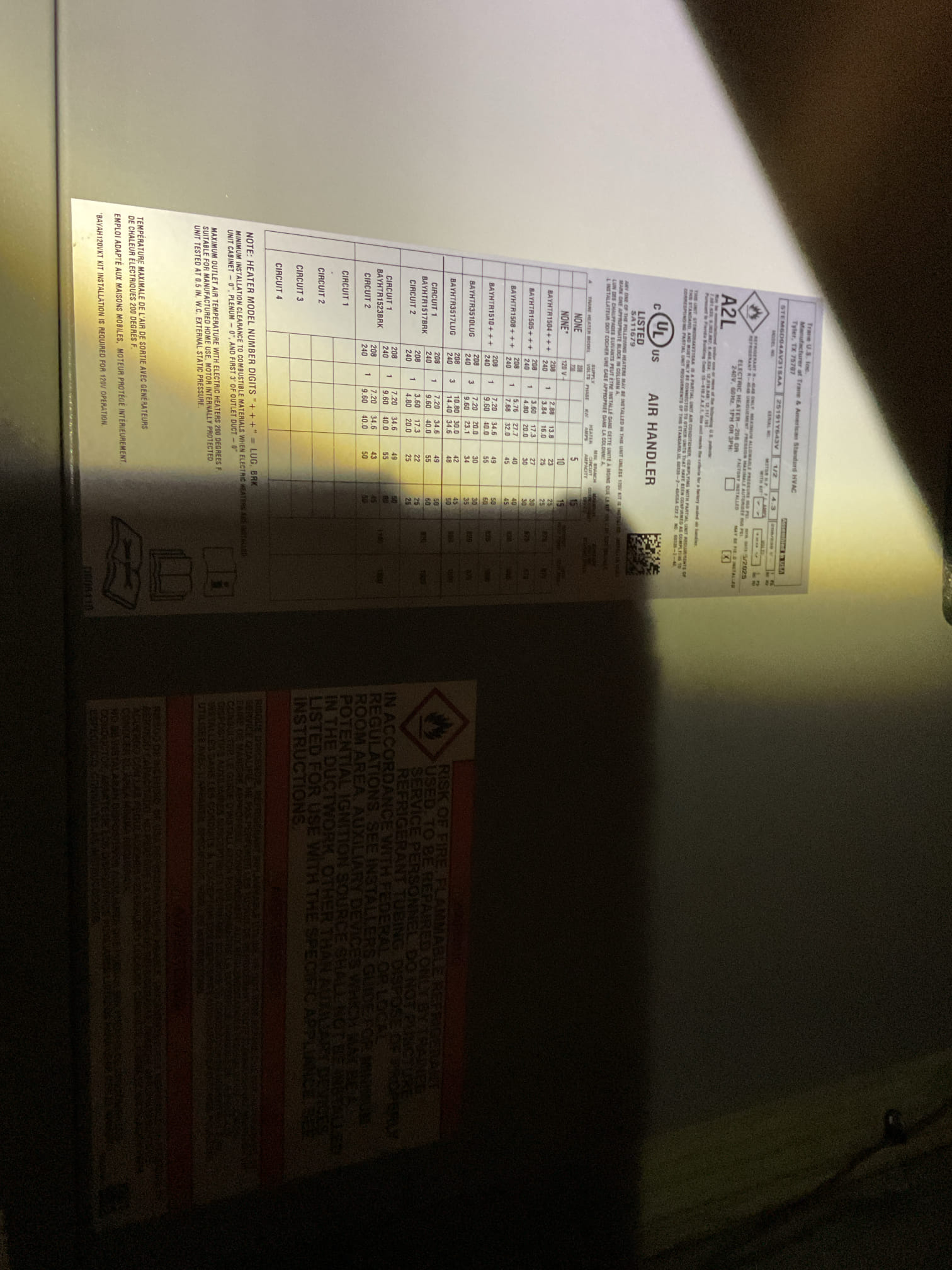 I Arrived to the customers home for a heat pump check up on their 6 month old system . I checked all electrical connections and voltages . I checked the air filter and found it needs to be replaced filter size is 20x30x1 . The customer will replace himself. Inspected the indoor coil and tested electric heat package. Took temp splits for the electric heat and blower motor amperage draws. I looked at the outdoor heat pump and tested for an outdoor btu output. Inspected the outdoor components and unit pressures. Everything is working fine at this time of service. 
