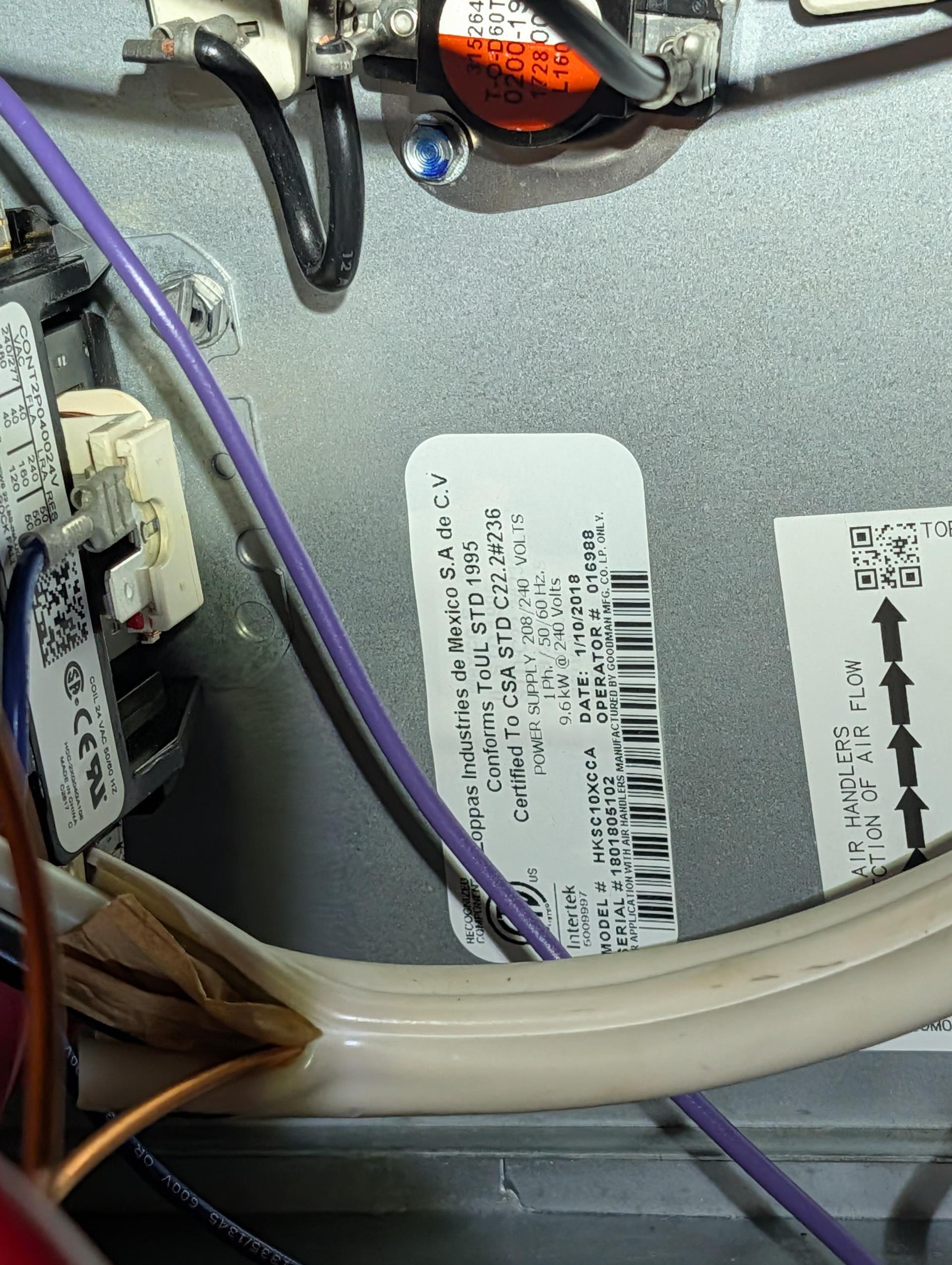 Completed heat tune up for 2.5 ton heat pump with 10KW electric heat kit,

Replaced 16x20x1 filter
Indoor and outdoor coils in good condition.
Inspected wiring, controls, electric motors and components. 10KW electric heat kit 40A: Good
Measured temperature rise and static pressure
Inspected drains. There is no trap or overfill protection switch on drain line. The drain is on the negative side of airflow and needs to be trapped. Provided email estimate for EZ trap. 
Verified integrity of compressor and defrost cycle 
Checked refrigerant charge/pressures. 280/78 with outdoor temperature 24°F Good. 

Heat pump operating well at this time.

*Also emailed previously provided estimate for replacement water heater expansion tank 
