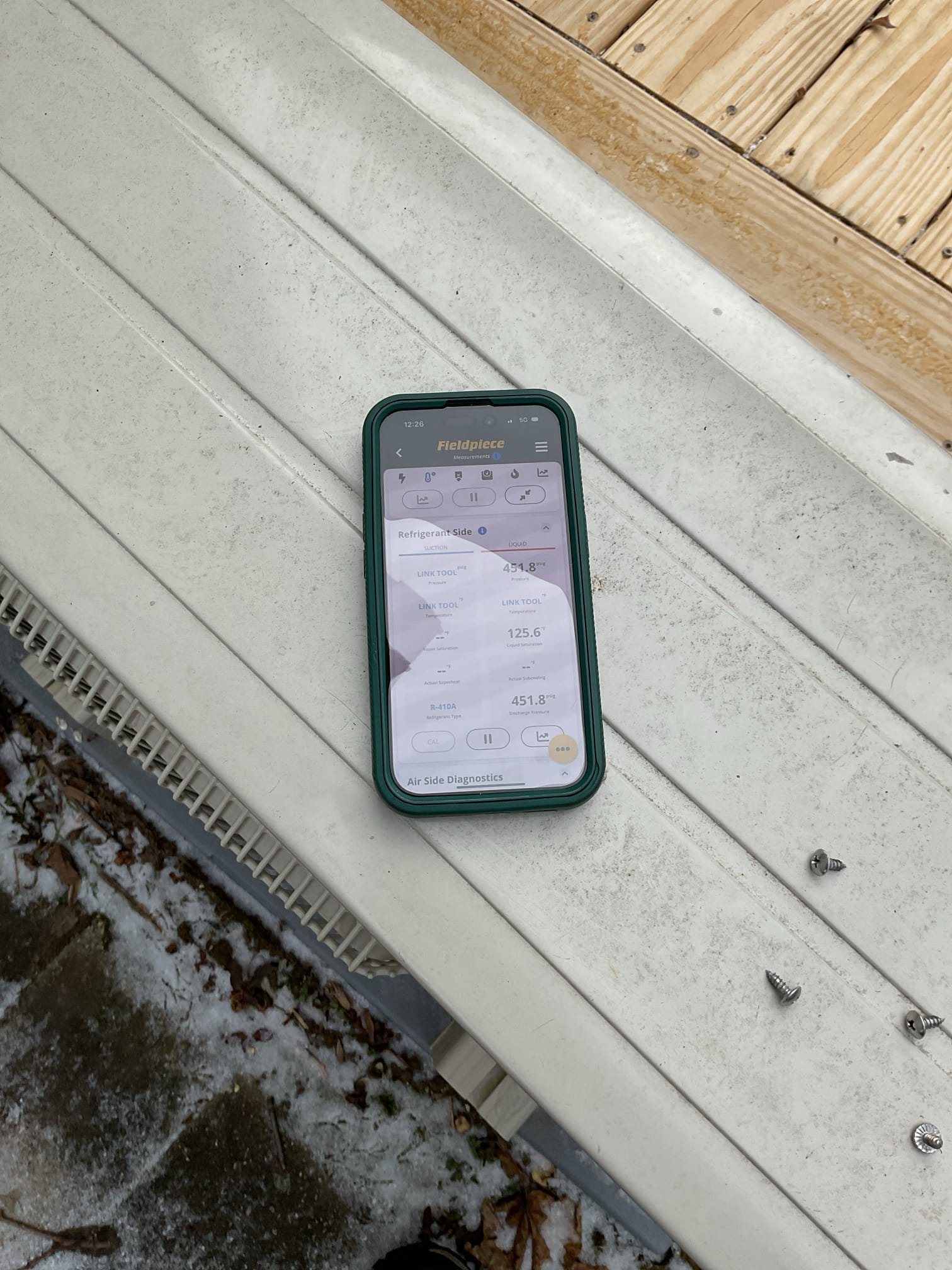 I went over the system and found it was fine , pressure is good temp splits are good, and the filters are good. The customers were not familiar with the mini split defrost cycle when you first turn on the mini split .  They turn it off when they aren’t using it. It was just in a defrost mode . The mini split is working fine . No charge warranty.