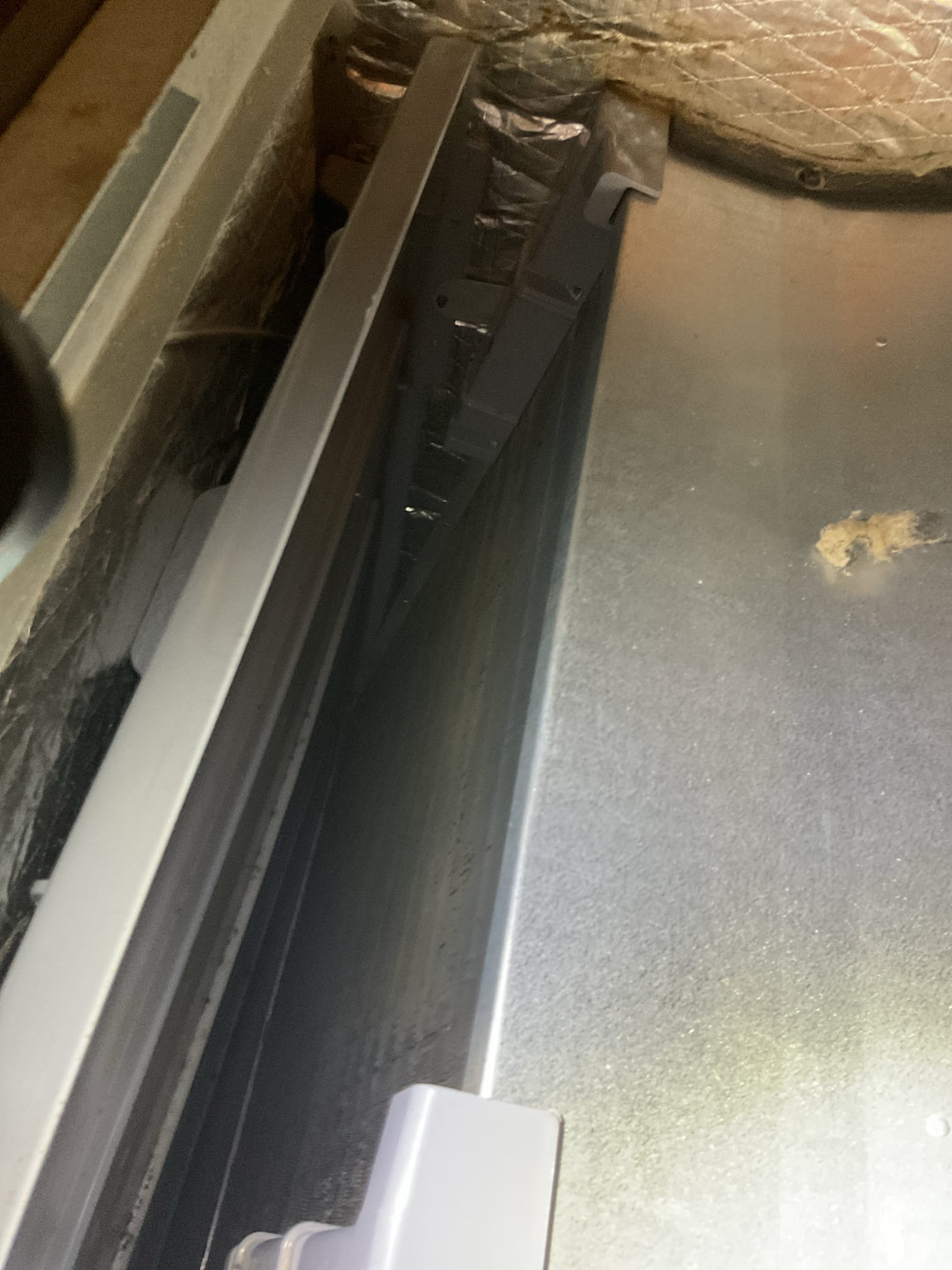 Issue Is it had stopped heating and the blower motor only was running.

I had called her a few hours before my arrival and told her to reset breakers.

When I arrived thermostat setpoint was satisfied 68°

Found dirty 16x20x1 filter. Replaced today. I explained that with a dirty filter the airflow restriction more than likely caused a limit switch built into the strip heater to open and shut unit off and run the blower motor. I also noticed that a 17x20x1 filter would fit more snuggly in rack and thereby protect the indoor coil from getting dirty a little better. I showed Andrea how to order these filters online.

Completed heat tune up for Electric heat air handler.
Measured amp draw of 15KW heater 60A Good
Measured temperature rise
Inspected electric motors and components. Equipment has surge protection.


System operating well at this time. 
