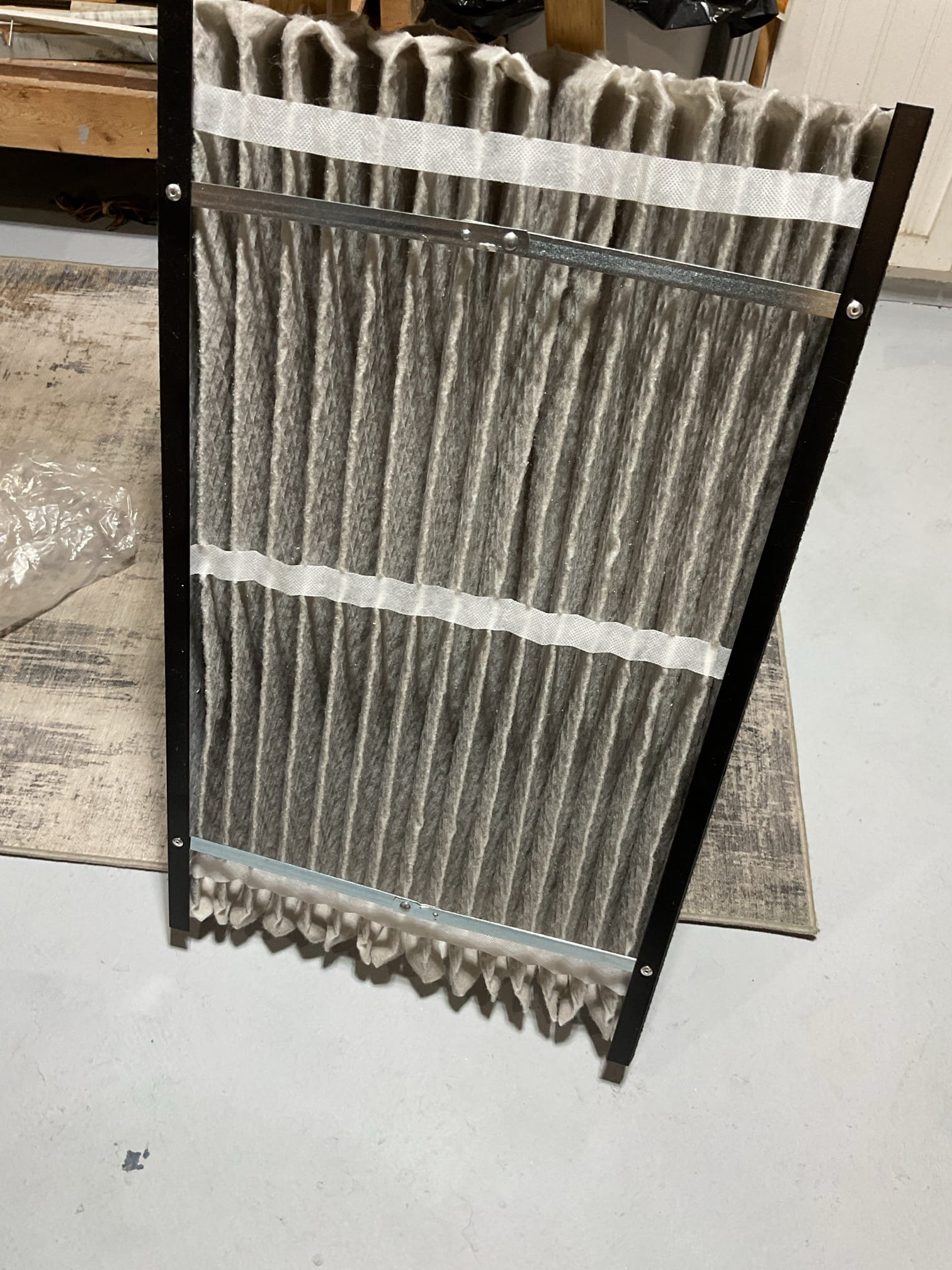 On arrival, customer was saying system struggle to get up the temperature. Found air filter for 413 was very dirty, this is a customer supplied filter. I did confirm that tan and Liz did change the air filter. I recommended to the customer to change the filter more often and use a 410 filter . I tested all 3 phases of the unit fan , electric heat ,and heat pump. I Checked my temperature splits, and checked the outdoor heat pump is in good working order. Customer just had a clogged air filter that was not allowing the system to produce good airflow. I did talk to the customers and they told me that they set their thermostat at 60°at night and then they turn it on in the morning at 70° so it will initiate electric heat sooner to try to get up to 70° .  I to.d them to keep at least to a 5° separation. I checked the thermostat settings and they were good.  Per the  customer he wanted me to set the droop  to 4° not 2°. I collected for 84.15 paid by cc. Everything is back up and running at t