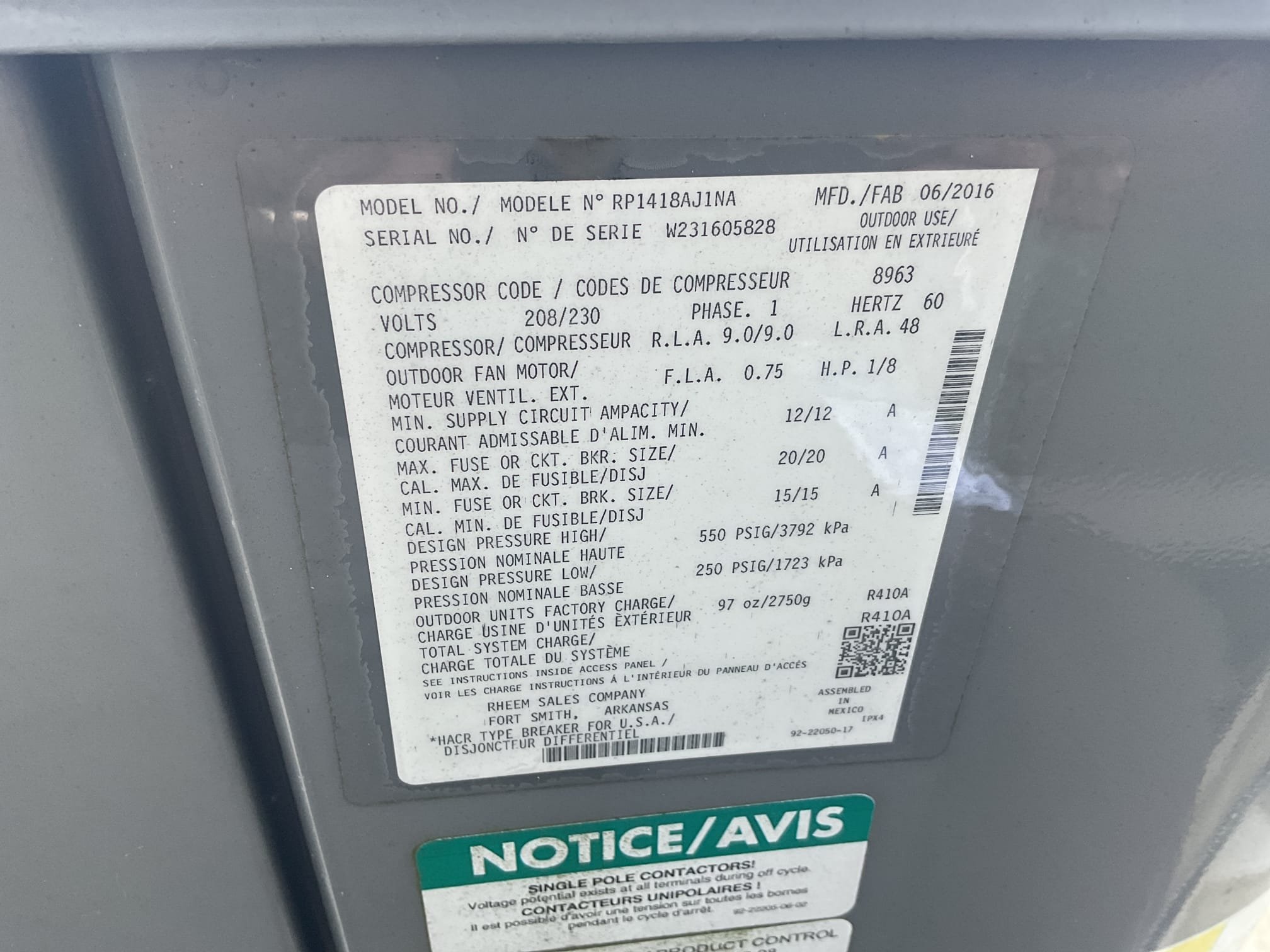 Fully assessed heat pump operation. Checked temperature rise, temperature rise was  32 degrees. Checked 410a refrigerant pressures on the roof they were 333/108. Tested emergency heat. Heat pump is working properly at time of service. No issues at this time. During the cold spell in the 20’s heat pumps do struggle. 