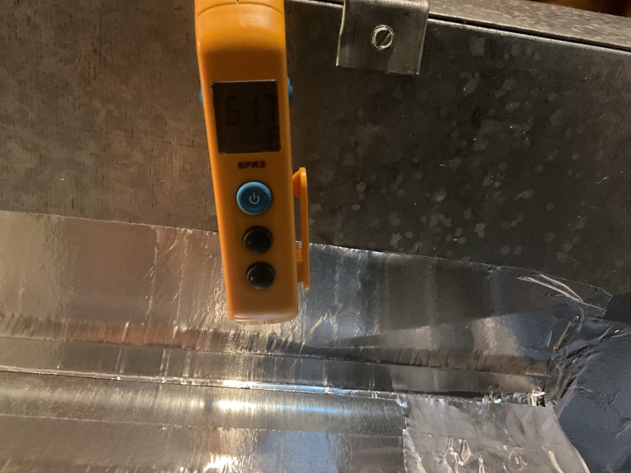 Fully asssed heat pump making noise situation. Checked temperature rise it was 26 degrees. R410a refrigerant pressures were 366/116 . Found grill outside making some noise put foam tape under grill. Homeowner played a video and it sounded like when the heat pump is running in defrost mode. Did not find any issues at this time. Heat pump is working properly at time of service. 