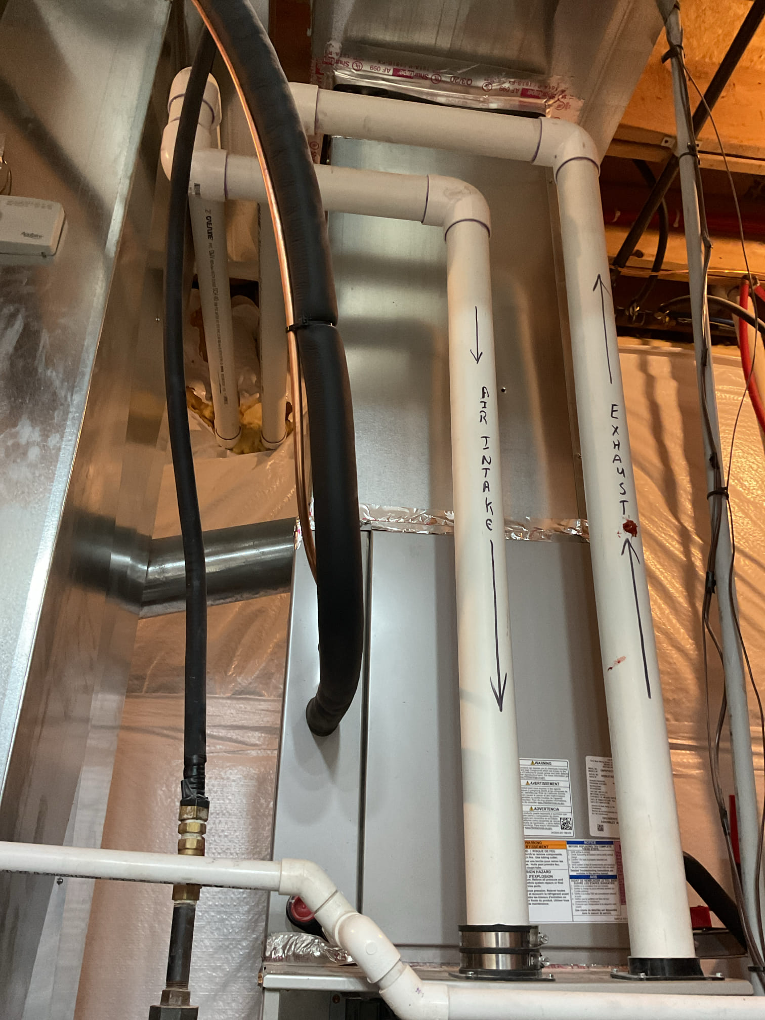 I arrived to the customers home to service their 4 yr old 90% gas furnace system. 
I started with checking the air filter and replaced , the filter size is a aprilaire 413 . ( I did talk with the customer he was double filtering at the return drop.)  I told him it could use one filter or the other) I recommended the 413 April aire filter. I checked all my electrical connections and voltages. I inspected and tested the  burners , flame sensor and the igniter. I water tested all tubing and hoses. I inspected the exhaust and fresh air pipe for restrictions and bellies. I inspected the inducer and the blower motor operation. I checked and tested for combustion and took temp rise splits at the return and the supply. Everything is running fine at this time of service, newer system. 


I collected for $67.15 for a new air filter 413 paid by cc. 

I did leave an estimate for the customer to review for a wet switch. 
