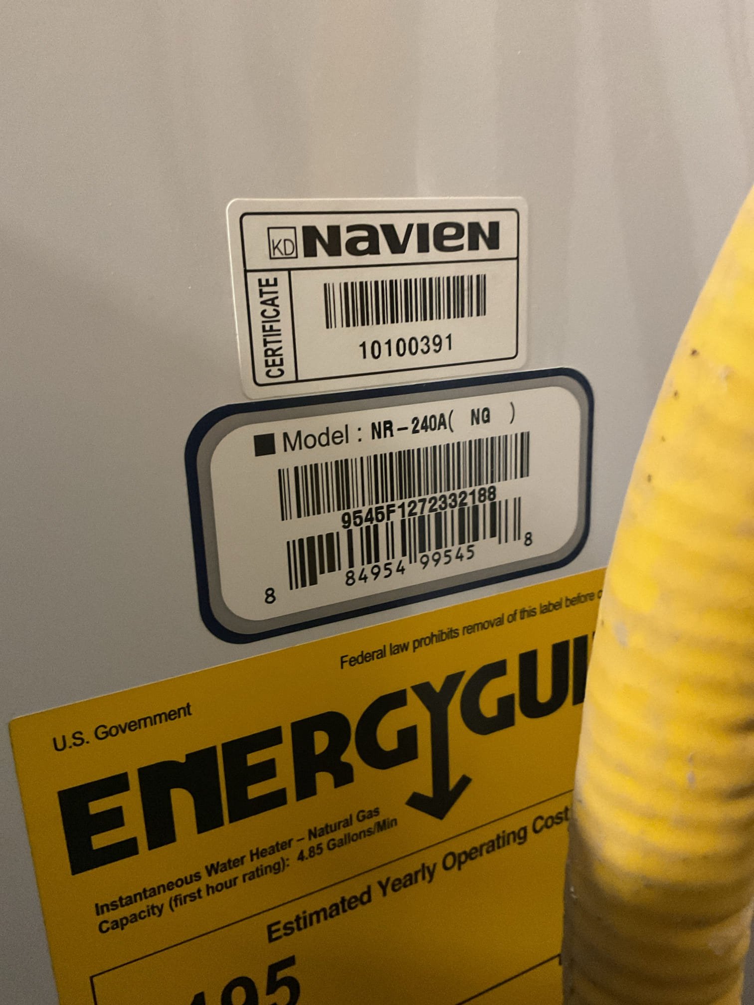 Luis 1-13-26 Remove and install tankless water heater heat exchanger and process paperwork for warranty part. After installation test operation noticed burner not working properly, I cleaned burner and I was able to clean better, we need to provide estimate to replace burner, due to age and condition would recommend replacement of water heater. 