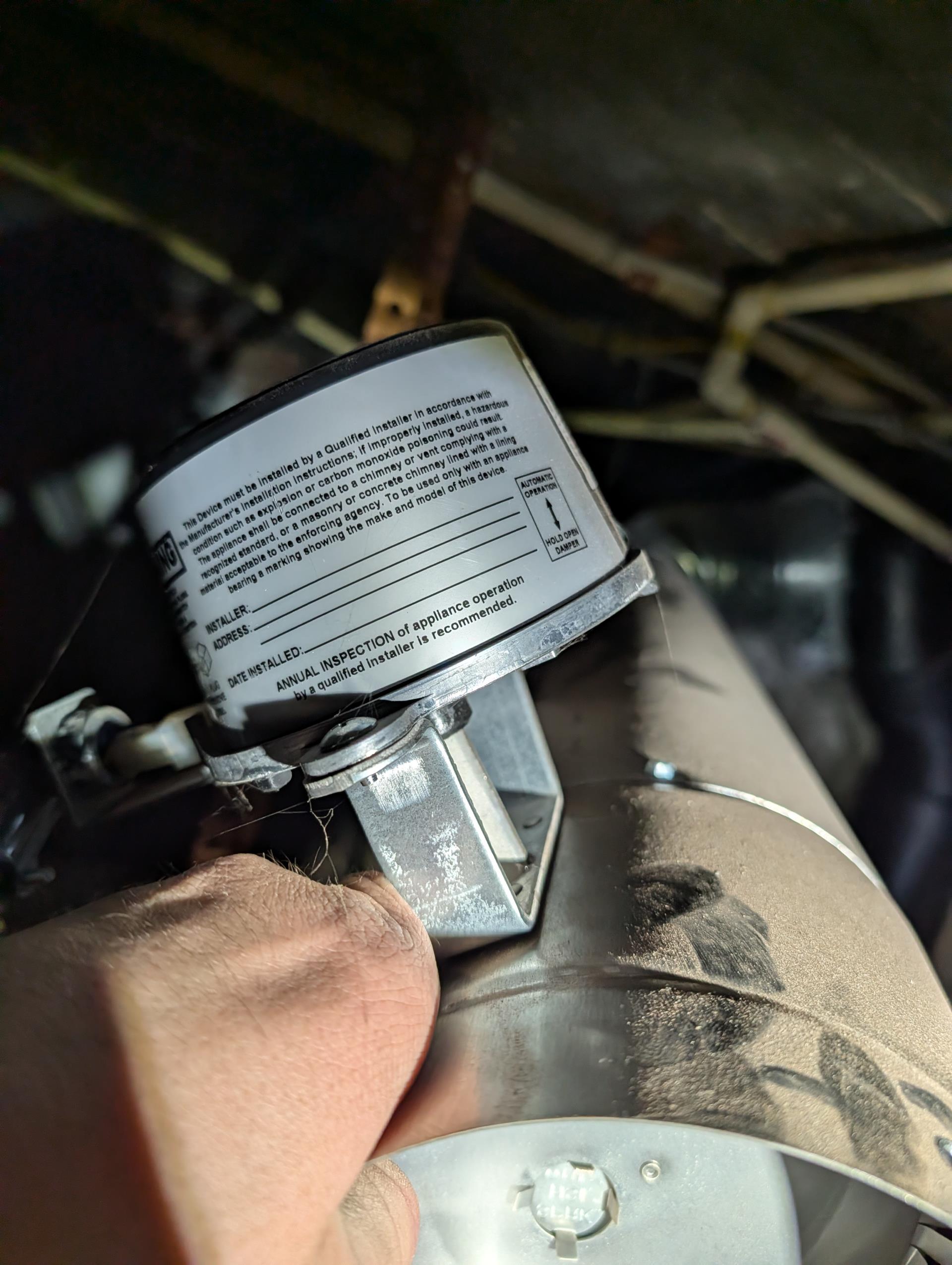 No heat steam boiler installed by Dibiase 3/7/23

There was adequate water in the boiler. No low water cut off scenario. 
Found flue pipe damper not opening. Found that the 4-pin connector at the motor was not fully seated in the socket. 
I also inspected the flue pipe for any obstructions.
Once I fully inserted this connector. The damper opened and closed as designed.
I tested auto feed by emptying boiler enough to engage. 
Then allowed boiler to run and produce steam. 

Note there is no chimney liner. Advised them to call a chimney company to run a liner. 

Combustion test: Pass

System operating well at this time.

Reminded them The previously noted steam piping leak. It is in the den area. 


