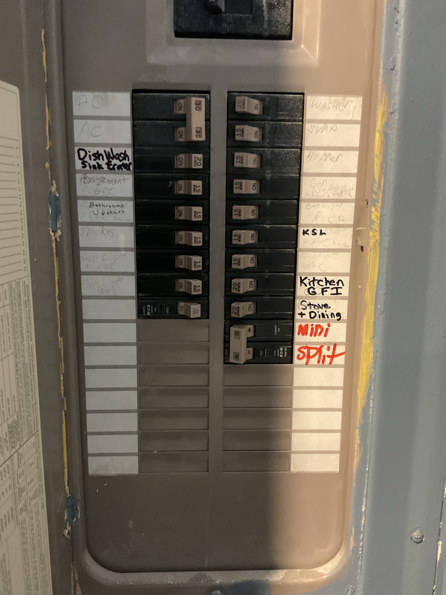Quality Assurance inspection for Minisplit install. DuraStar (Rheem)
1 indoor head wall mount 9,000 BTU capacity. Second floor nursery room.

Inspected mechanical: outdoor unit and power monitor/disconnect is level. Penetrations are sealed. Line hide covers are connected. 
Inspected wiring and connections. Configured power monitor for 257V as the over voltage setpoint and 208 as under voltage setpoint. Opens in .5 seconds in the event of an over or under voltage incident.
Measured amp draw.
Checked the outdoor unit refrigerant flare connections.
Measured temperature rise: 78-120! Excellent. Satisfied setpoint of 78° in 25 min.

Did not feel it necessary to put my probes on the unit considering temperature rise was ideal.

Install passes QA inspection. 
 
Showed her how to remove and clean filters.

Sent her estimates for plans for this system and the main system. 