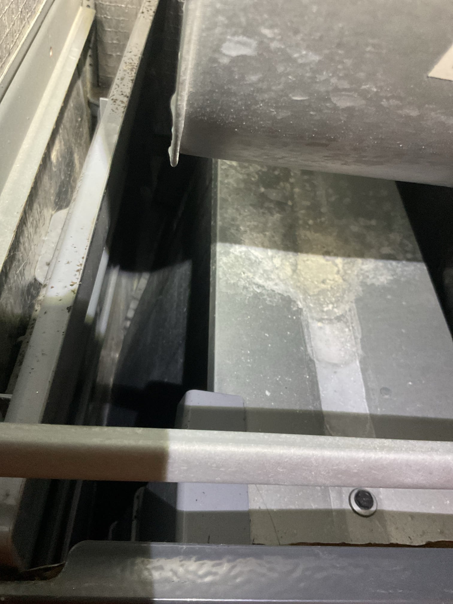 Completed heat tune up for 2 ton heat pump with 10KW electric heat kit. System was installed by Dibiase Dec. 2018. 

Replaced 16x20x1 filter
Indoor and outdoor coils in good condition. There is some biological growth on plastic coil pan and sections of indoor coil compartment. I wiped these clean but it will return. Left estimate for UV light system which will control this, 
Inspected wiring, controls, electric motors and components. 8KW electric heat kit 35A Good. Recommend replacing thermostat with smart thermostat to allow for more control of electric heat usage. We can lock out electric heat based on outdoor temperature using either of these thermostats. 
Measured temperature rise and static pressure
Inspected drains. 
Verified integrity of compressor and defrost cycle 
Checked refrigerant charge/pressures. 319/68 outdoor temperature 26°F Good

Heat pump system is operating well at this time, 

He paid for plan renewal today. 