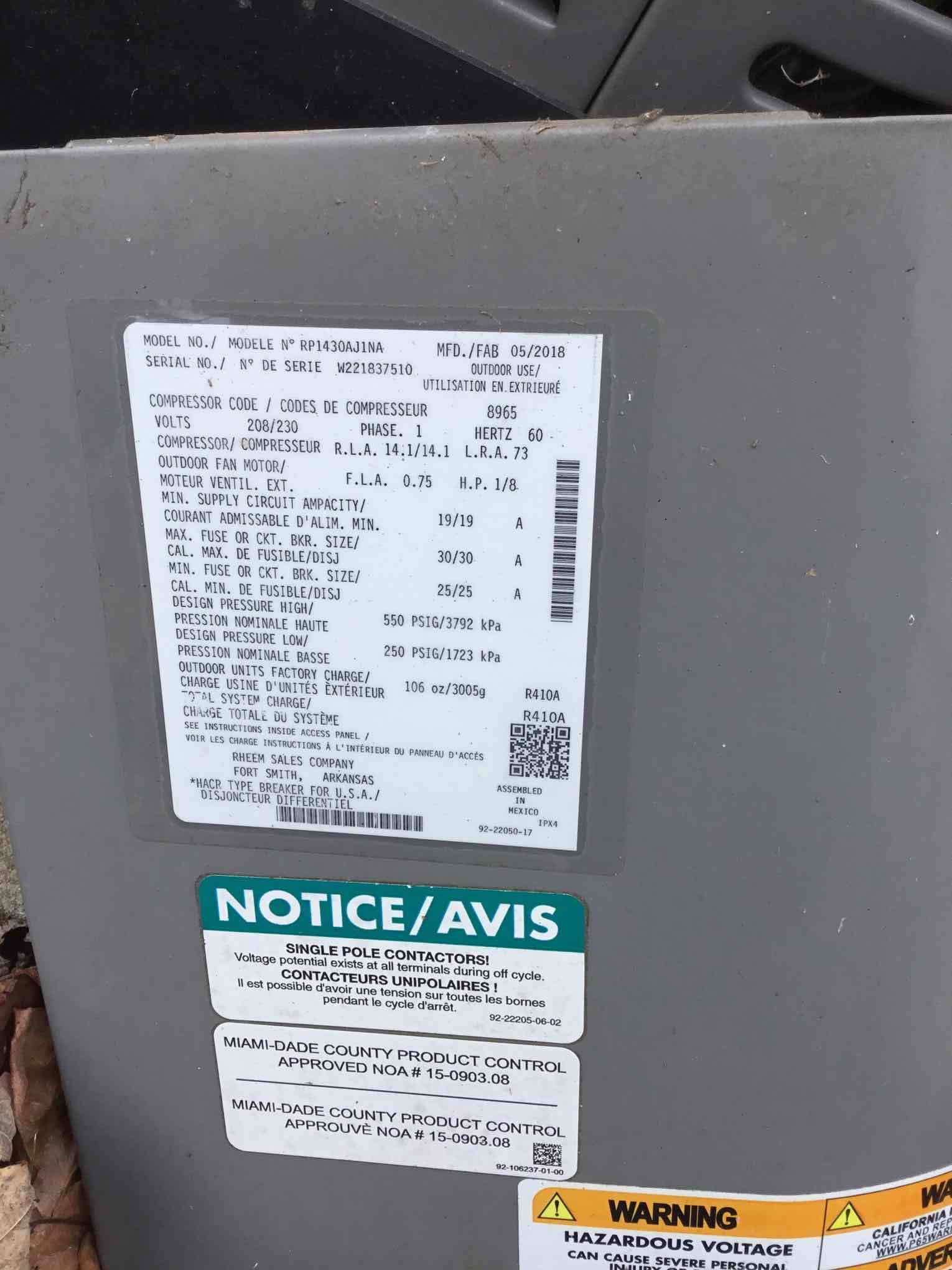 I arrived to the customers home for an ongoing noise. I turned on the heat pump system on and went outside to the pump and to me everything sounded normal and the customer said it sounded good. But he had told me that it’s an intermittent noise and it doesn’t happen all the time. So I forced the heat pump into defrost mode and then he said that’s it. That’s the noise. Now the customer is aware and that it is a normal operation for the heat pump to go into defrost mode during cold weather. The  unit does sit up against their bedroom wall so they can hear it when they’re sleeping. I had mentioned to them when they are ready to replace the heat pump system that we can possibly move the outdoor unit to the driveway side. No charge for today recall . 