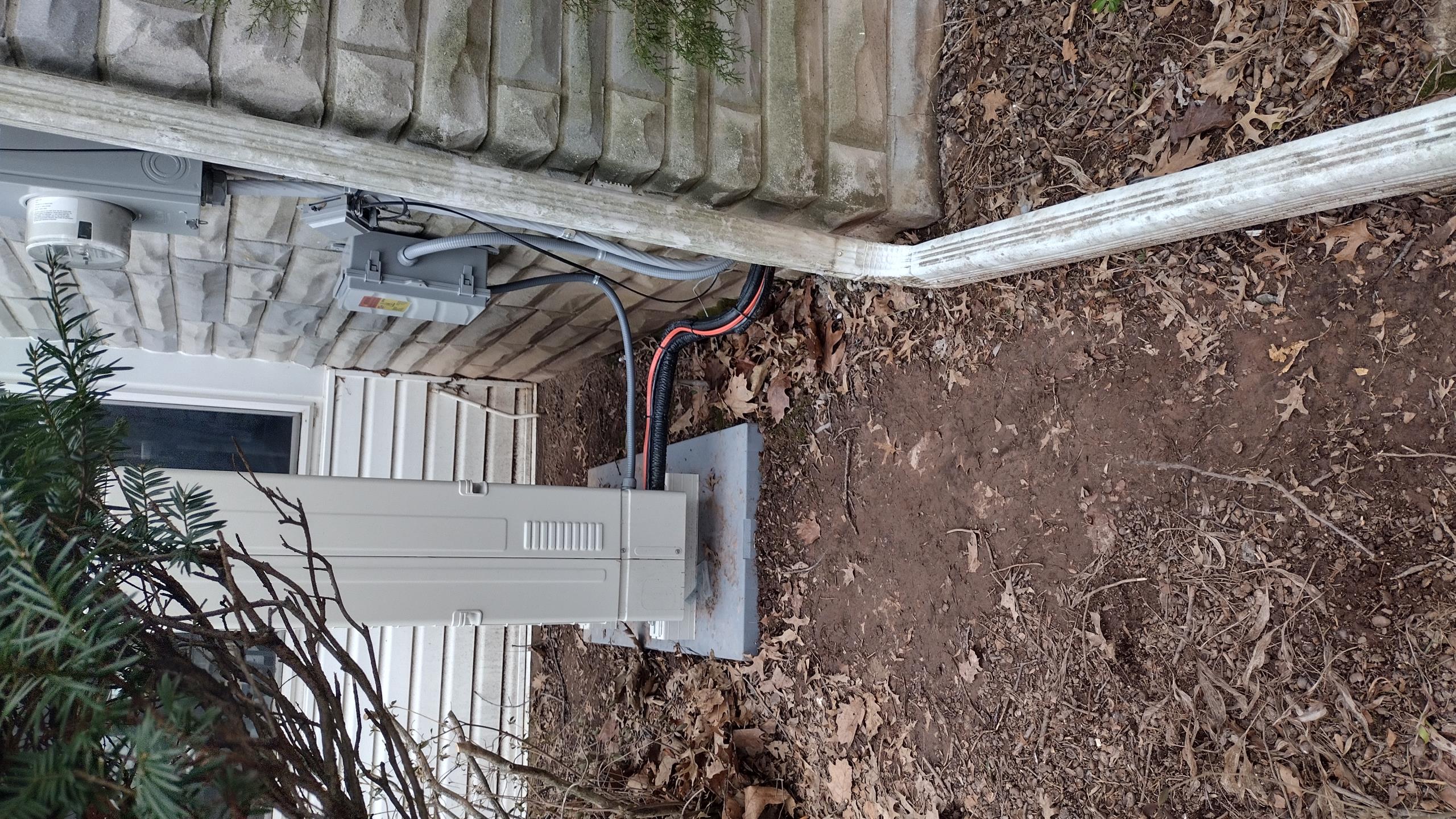 1/15/2026
Found pressure on system still at 435 psi.  Soap tested tee in basement.  Evacuated and charged system.

Luiis 1-14-26 customer called in  for speciality Mitsubishi cassettes ceilings units, found system with no pressure. I noticed copper connections at basement leaking badly tons of refrigerant oil on floor. We will need to clean up once we complete the repair. I tighten connections to manufacture specifications and pressure test system. 475 for 45 minutes, lost pressure of 7 psi. I left unit with nitrogen around 460 psi. We will need to pull vacuum and factory charge plus line set. See photos. We also need to bring about 4 feet 1/2 seal to sleeve branch box wire. 

I arrived checked pressure and soaped fitting again to check for leaks .  Pressure was holding and soap bubbles showed no indication of a leak. Evacuated and recharge system. upon start up found upstairs four-way unit not blowing hot air after troubleshooting found the EEv valve stuck in a closed position on bran