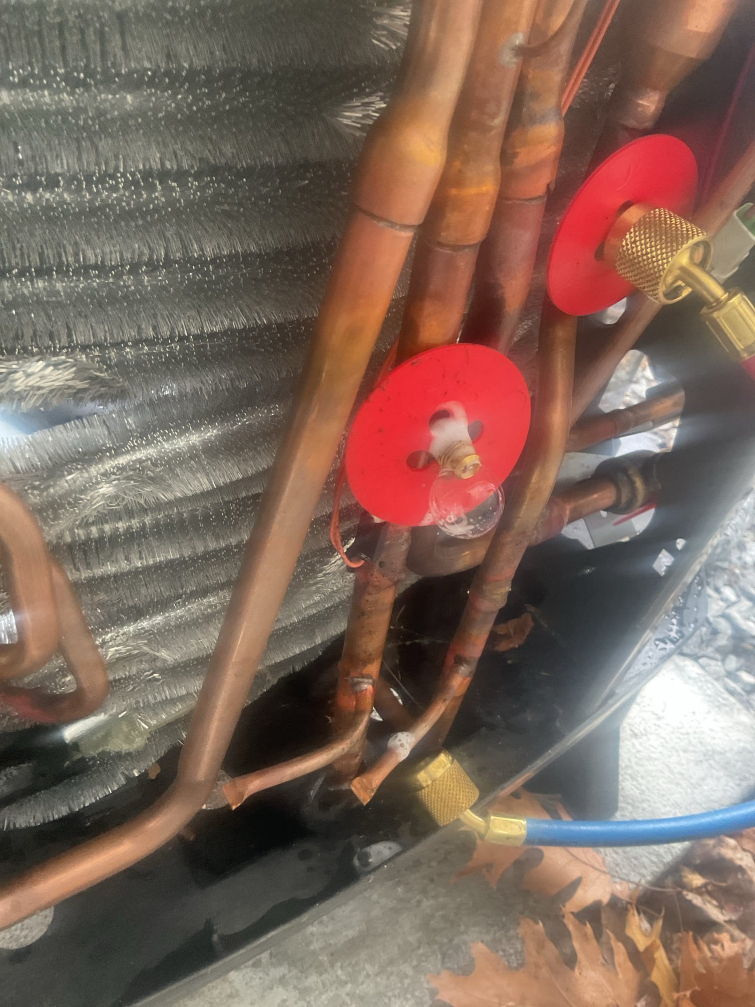 Luis 1-16-26 return visit to install a drain pan for the humidifier and also installation of wet switch for humidifier pan,  brake water safety between humidifier and thermostat this way customer will still have heat and just turn off humidifier. I also replaced feed tube drain spud and tray. Test humidifier operation ok no leaks. 