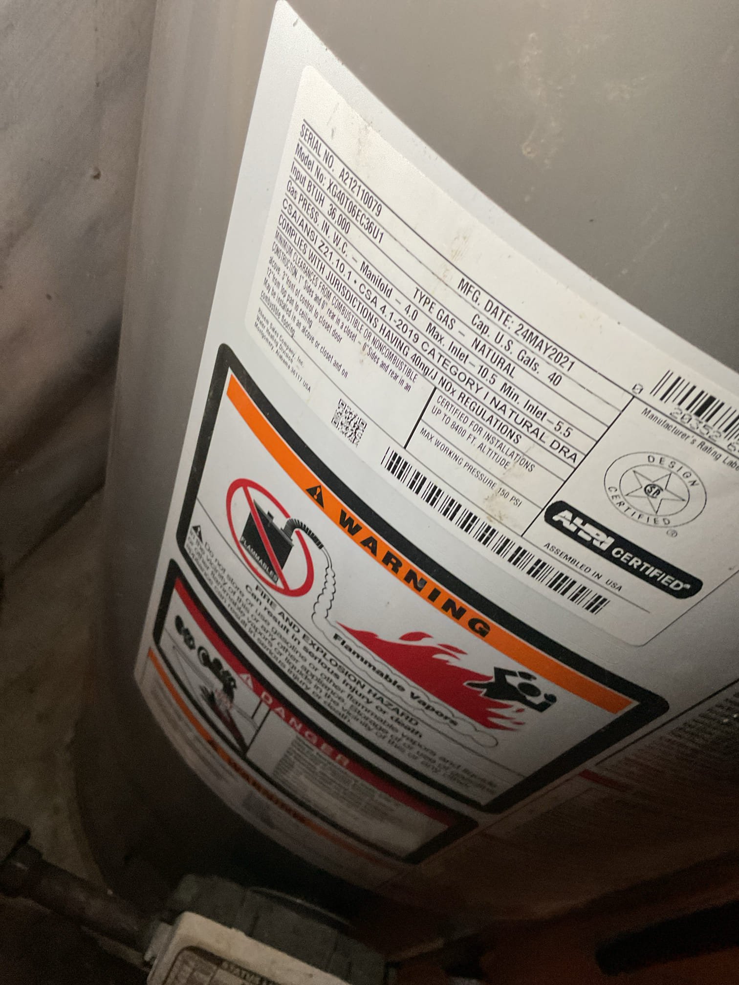 Luis 1-19-26 customer called in for no heat from gas boiler. Try to rely pilot but no success upon arrival try to re-lit the pilot and test gas valve, found gas valve to be at fault. Provided estimate to replace gas valve, customer approved replacement of gas valve. After replacement of valve test operation and check connections for gas leaks ok no leaks. Performed combustion test cycle gas boiler ok. Water temp is set to 180F radiators will take some time to heat up. During today’s visit I noticed water heater venting is not properly vented. Customer needs to replace water heater with short one so flue gases are properly vented. Boiler is also in a shape there are major parts that show leaks, circulation pump and flanges, final recommendation will be replacing boiler. 