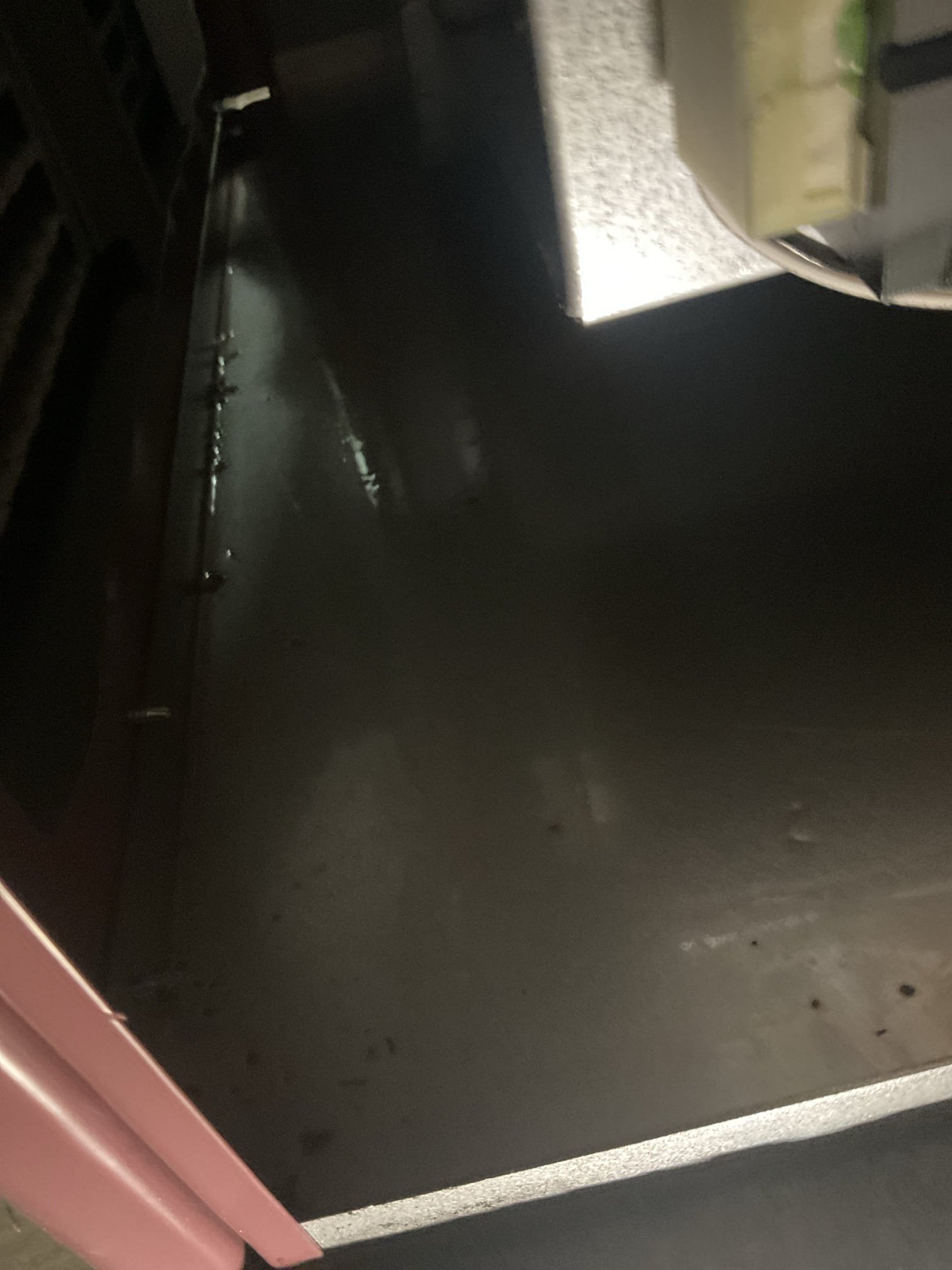 Found oil inside furnace and also some oil down in blower cabinet. Wipped out entire furnace with spray 9 and cleaned up oil residue. Connected to becket control with tech app. Updated control to the latest version. Also set up 30 seconds post purge for oil burner motor. Replaced .60x70b nozzle and found oxygen was at 10%. And co2 was at 8.28%. Adjusted air band now oxygen is at 8.2 % and co2 is at 9.55. Put paper towels under burner homeowner will let us know if she sees any more oil that excessive. 