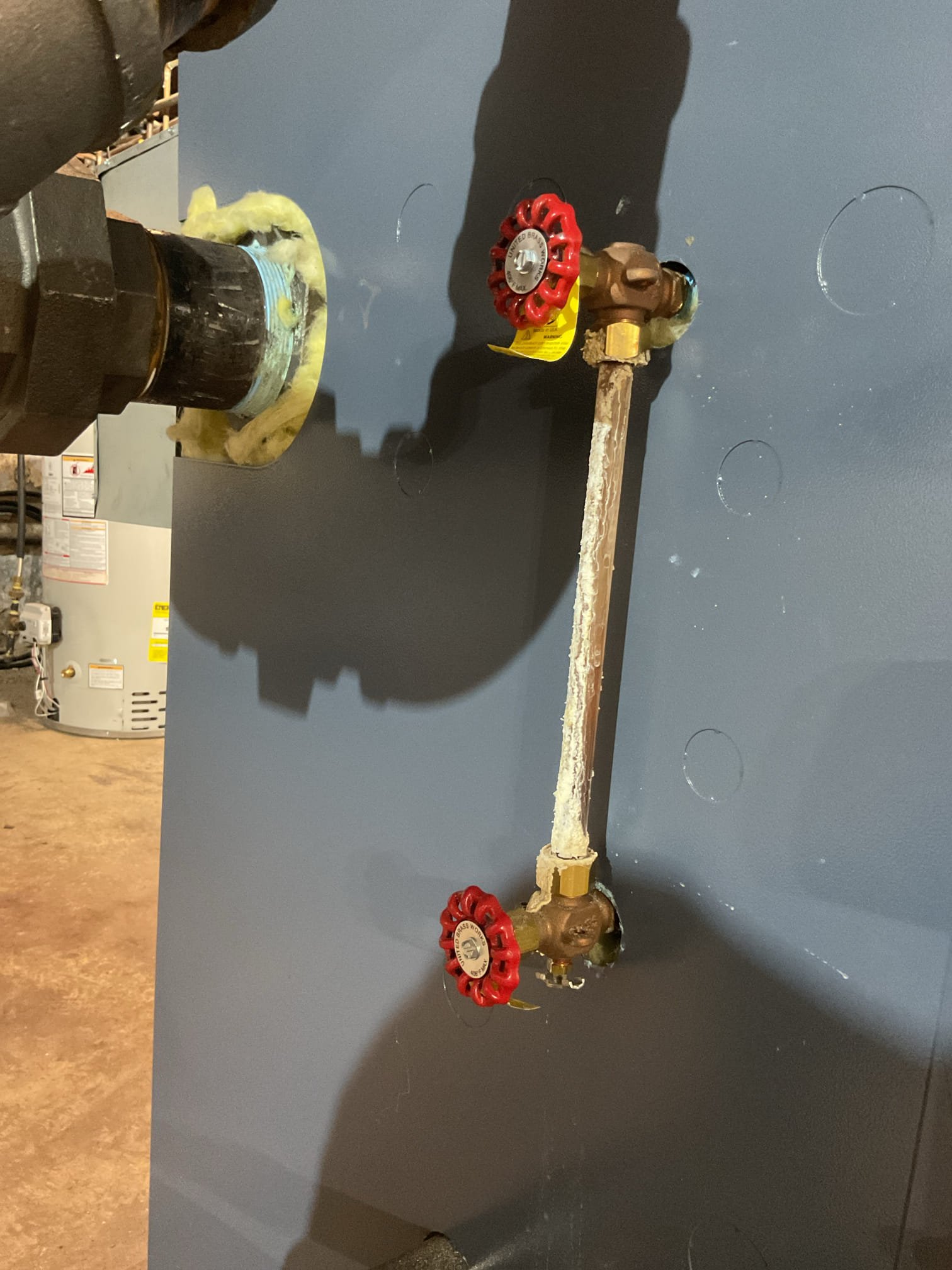 
Luis 12-24-25 
Disconnect, remove and dispose of (4) steam vents on main piping.

Install new steam vents and test operation.

I was able to install 3 vents …other vent is very difficult to remove we will need to come back with other fittings in case it breaks during procedure. 3/4 to 1 in bushing p, 1 in to 1 1/4 bushing, 1 1/4 to 1 1/2 bushing. Boiler is working properly not emergency to come back. Follow up with customer. 

1-21-26 Luis return visit to replace last basement vent, replace vent and test operation ok. Customer stated there was water leak from sight glass, i checked sight glass inspect gaskets and nuts. Nuts were not fully tight. Corrected connections and test boiler. Used blow down to test water safeties. Float get stock and feeds too much water to system. I inspected float, I will talk to management about this issue. Boiler is working normally. Bill is out of town coils not collect payment office to follow up. 