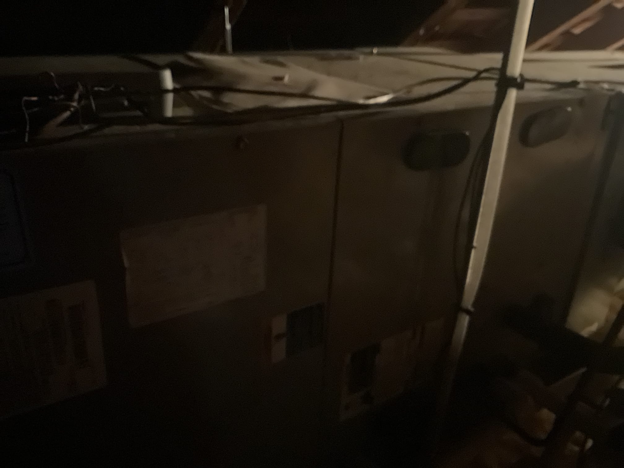 Fully assessed no heating situation on 2011 carrier heat pump system. Found   
No power going to thermostat. Went up in the attic and did not have 220v to breaker in air handler. Found 50 amp breaker tripped in the basement. After resetting breaker everything came on but found  one of the elements in strip heater is bad, there was an estimate provided previously. Would recommend getting a price on replacing the system. 