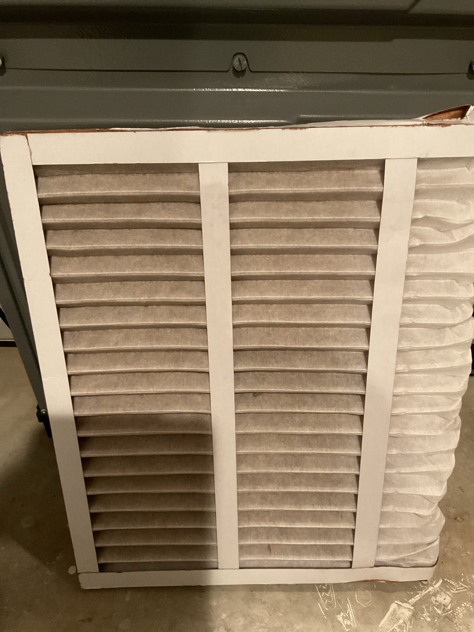 I arrived to the customers home to service their Amana 4 yr old 95% gas furnace system. 
I started with checking the air filter and replaced , the filter size is 16x20x1. I checked all my electrical connections and voltages. I inspected and tested the  burners , flame sensor and the igniter. I water tested all tubing and hoses. I inspected the exhaust and fresh air pipe for restrictions and bellies. I inspected the inducer and the blower motor operation. I checked and tested for combustion and took temp rise splits at the return and the supply. Everything is running fine at this time of service. 

We Did recommend adding one in 2023 wet switch. Finished basement. 

I did leave another estimate for the customer to review for adding a wet switch to her system. 